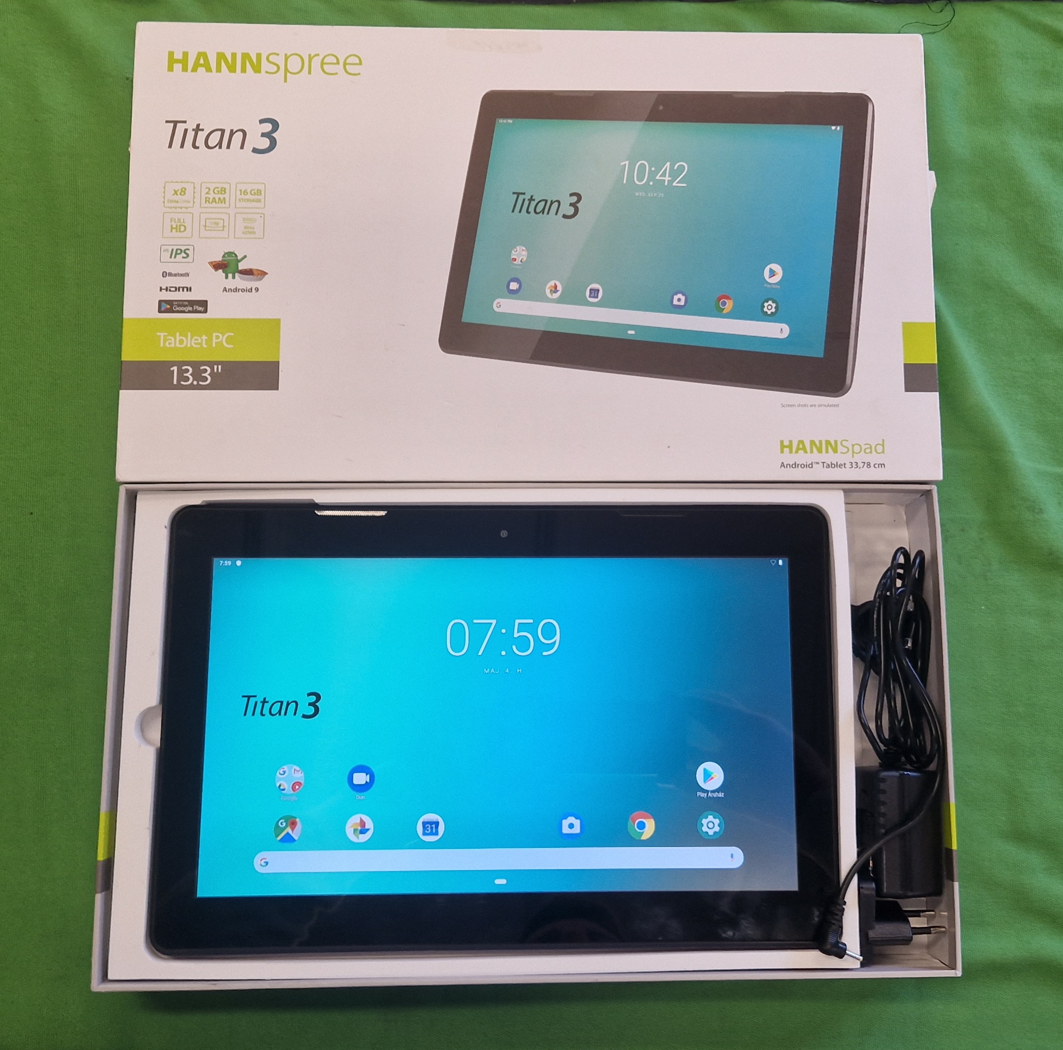 Hannspree TITAN 3 13,3" wifi tablet 2/16, kiemelt kép