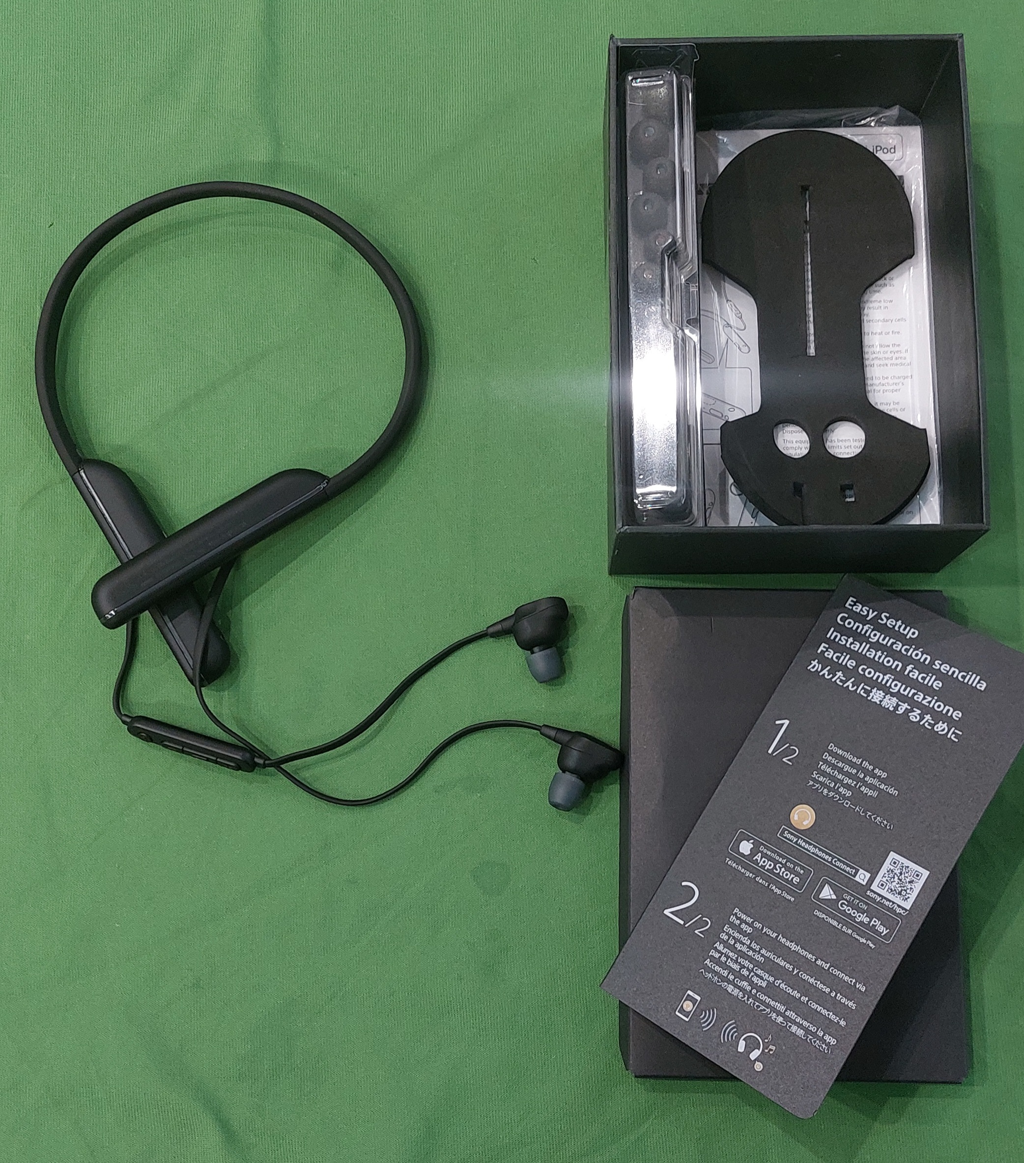 Új Sony WI-1000XM2 vezeték nélküli, zajszűrő fülhallgató, kiemelt kép