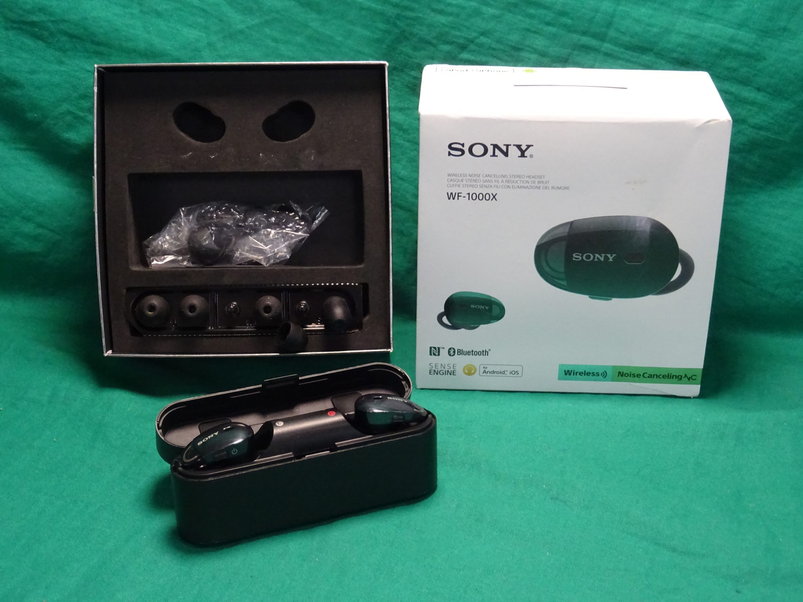 Sony WF-1000X BT. fülhallgató, kiemelt kép