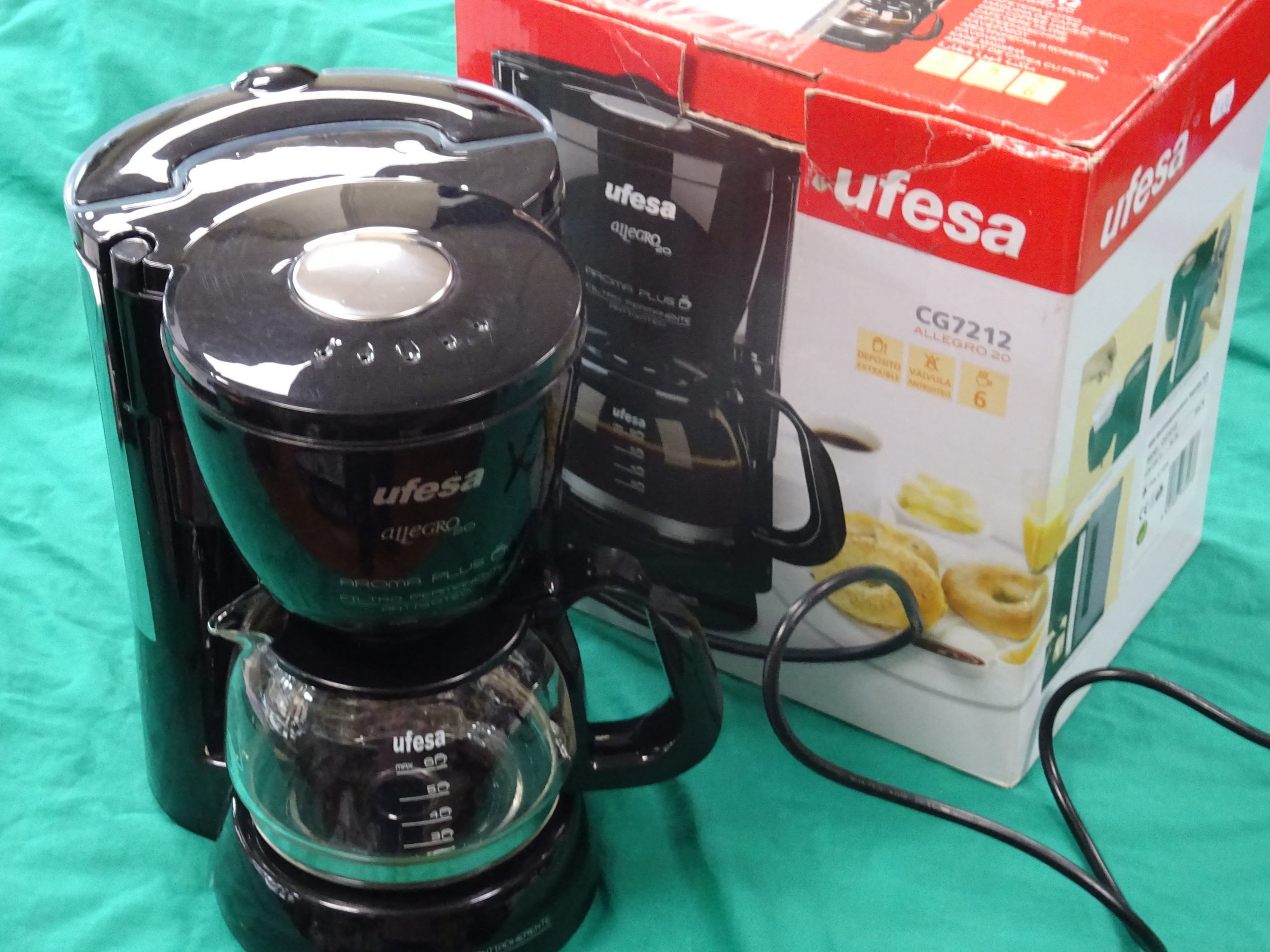 UFESA CG7212 filteres Kávéfőző, kiemelt kép