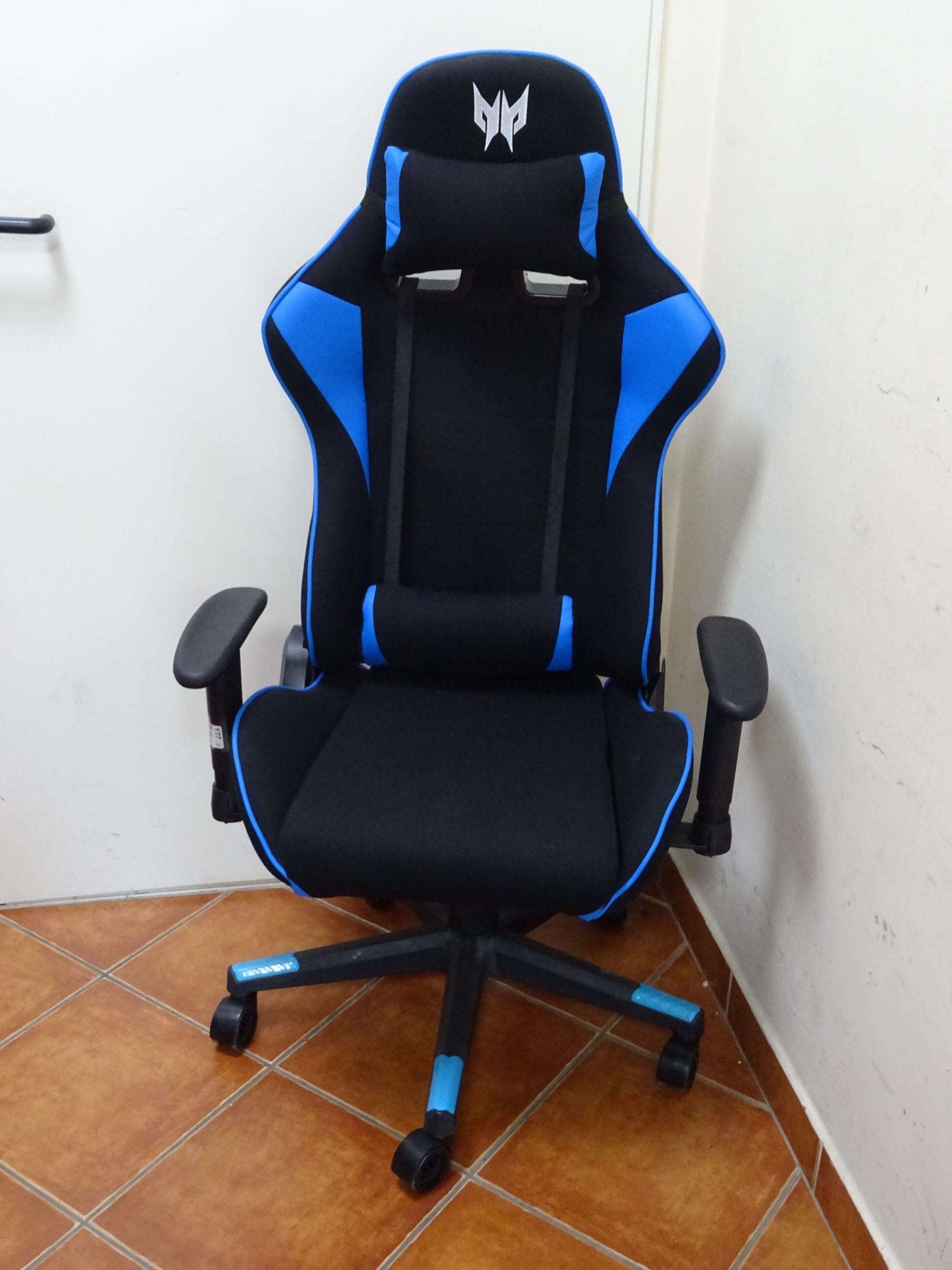 Acer Predator Rift gamer szék fekete-kék szövet, kiemelt kép