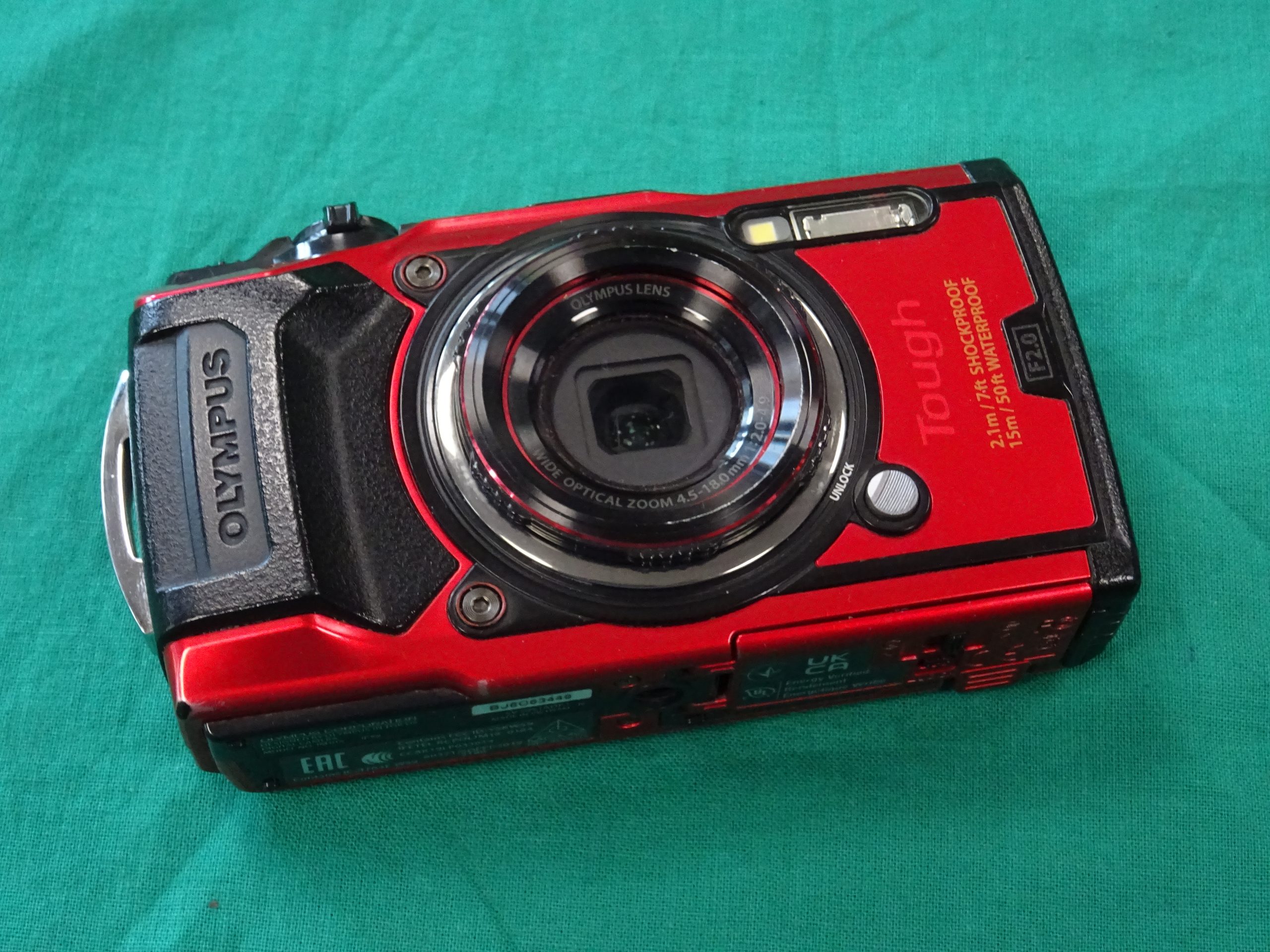 Olympus Tough TG-5 fényképezőgép por,víz,ütésálló, kiemelt kép