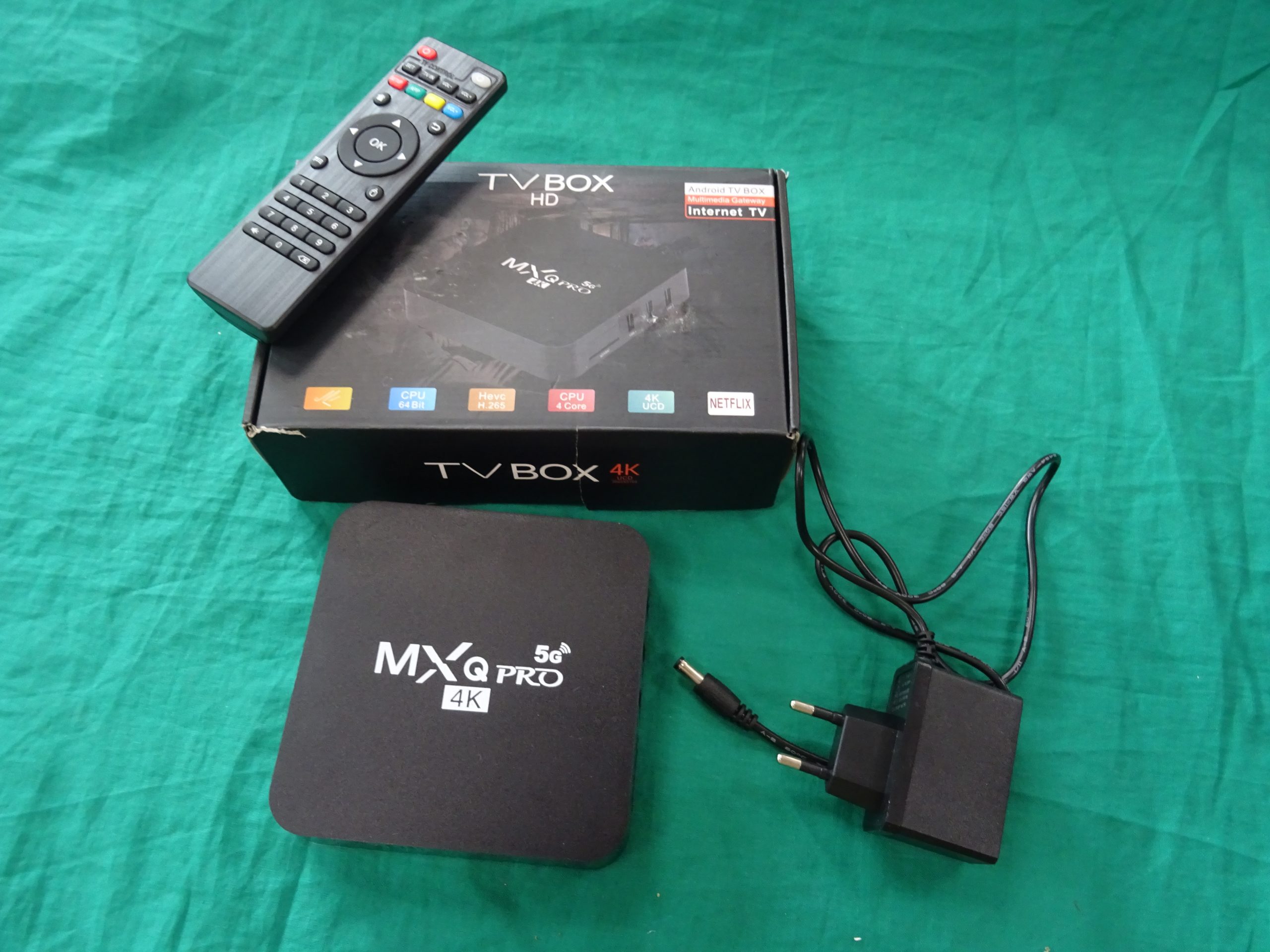 ÚJ MX Q PRO 4K TV. okosító 4/512Gb, kiemelt kép