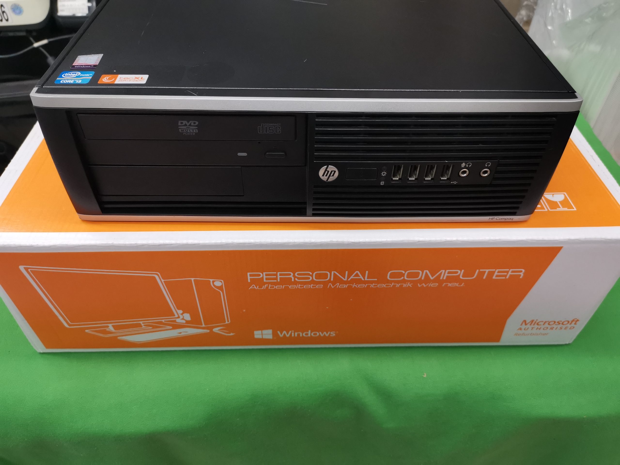 HP Compaq 6300 Pro SFF fekvő PC Számítógép, kiemelt kép