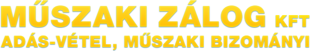 Műszaki Zálog Kft. logo