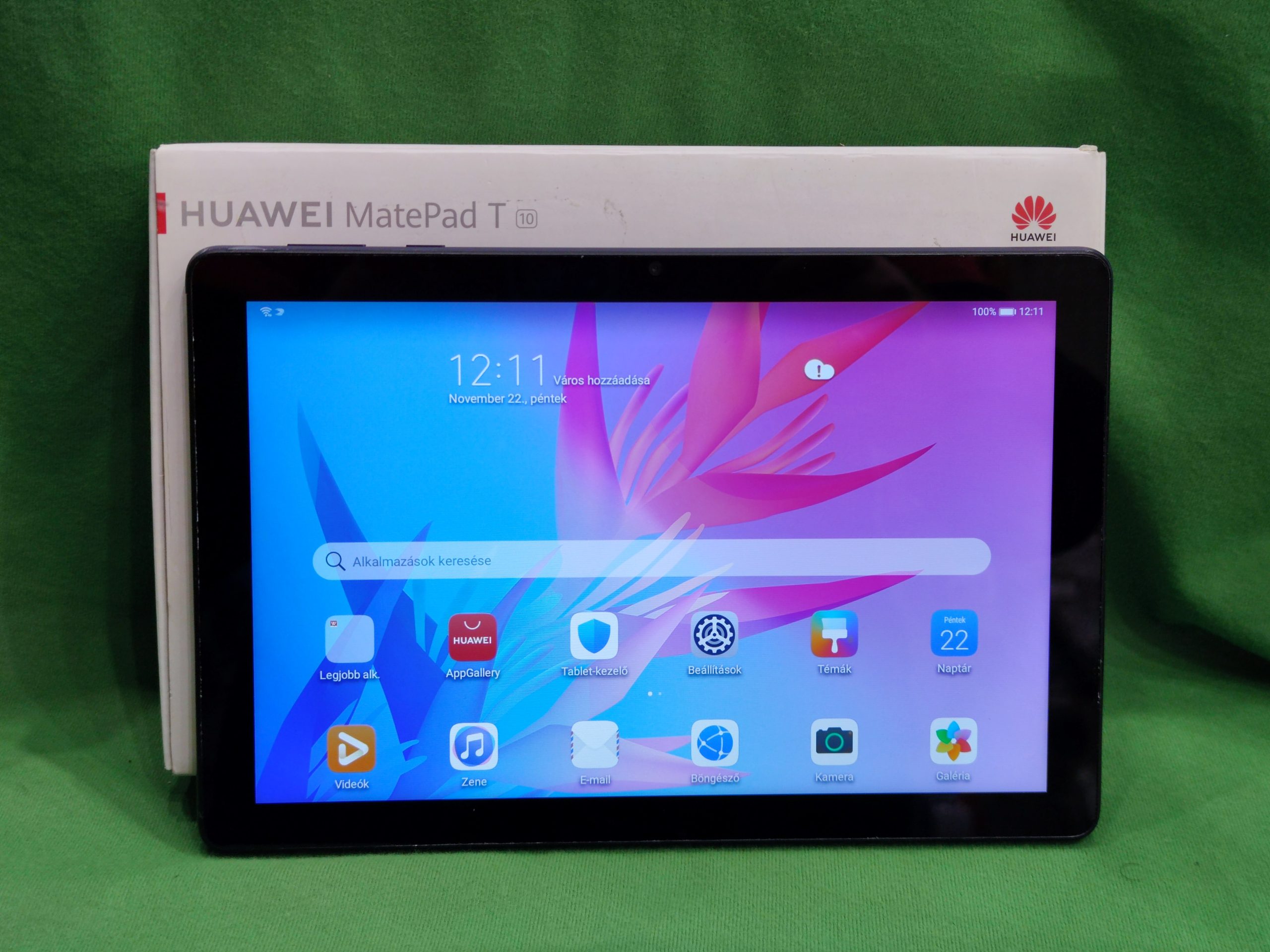 Huawei Matepad T10 32GB/2GB Wifi 9,7" tablet AGR-W09, kiemelt kép