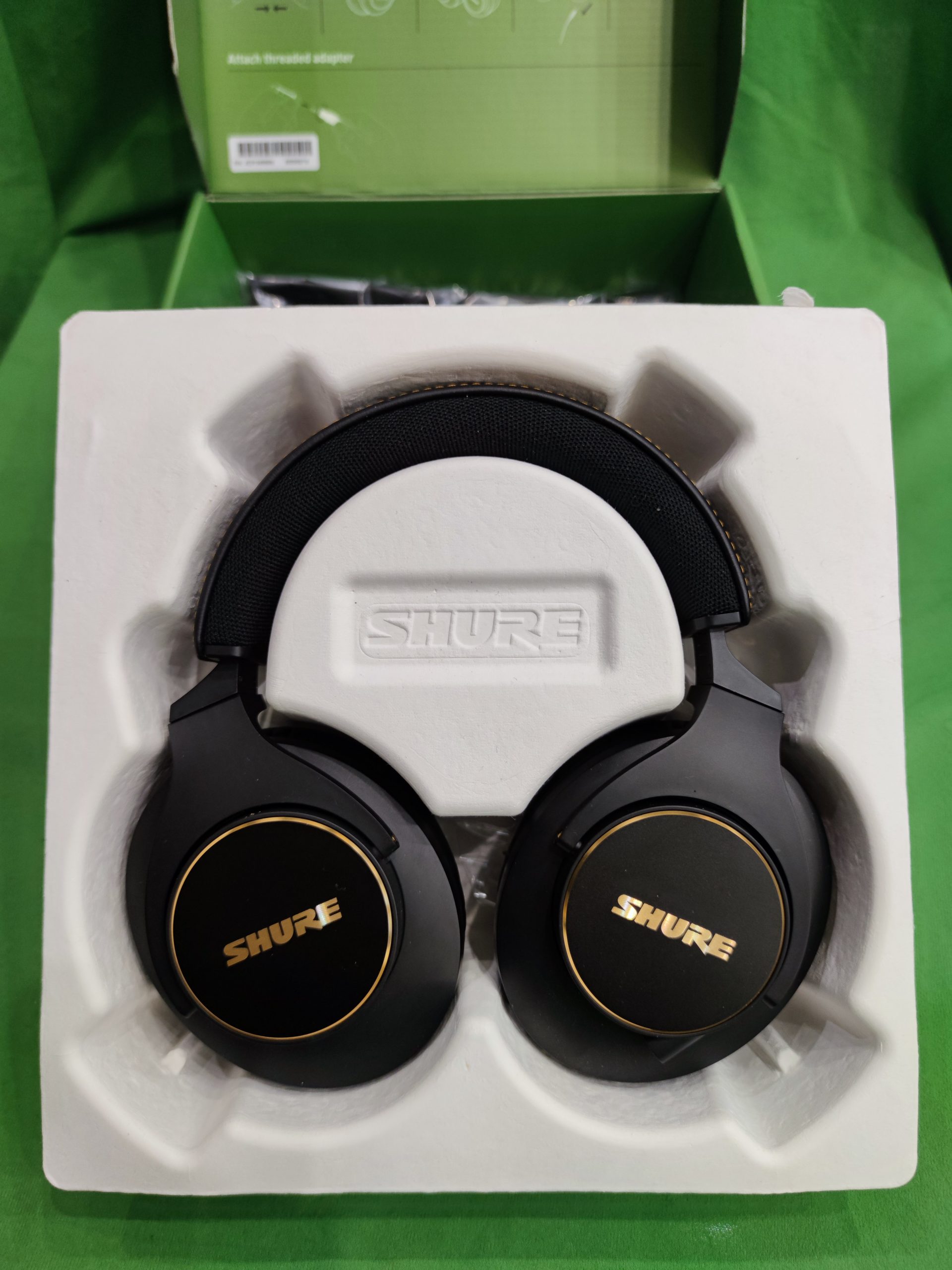 Shure SRH840A stúdió fejhallgató, kiemelt kép