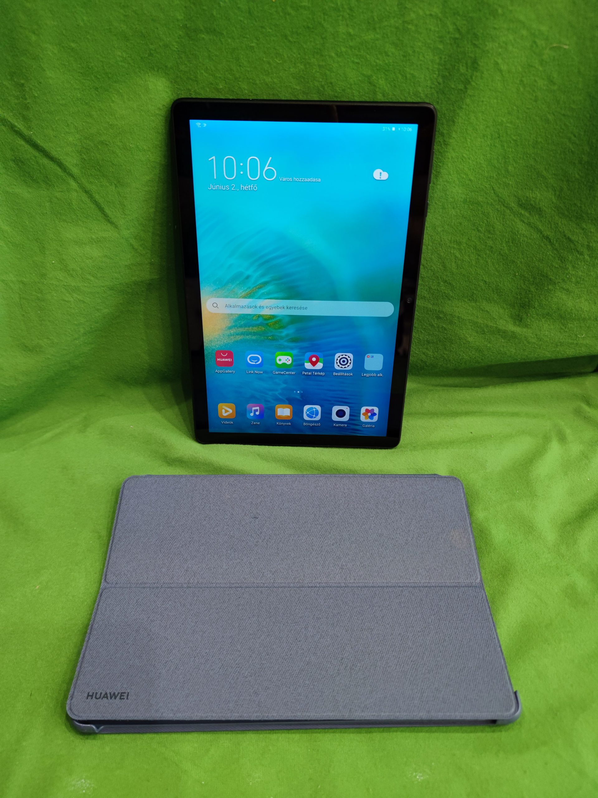 Huawei Metapad T10S 128GB/4GB 10,1" Wifi tablet + tok, kiemelt kép