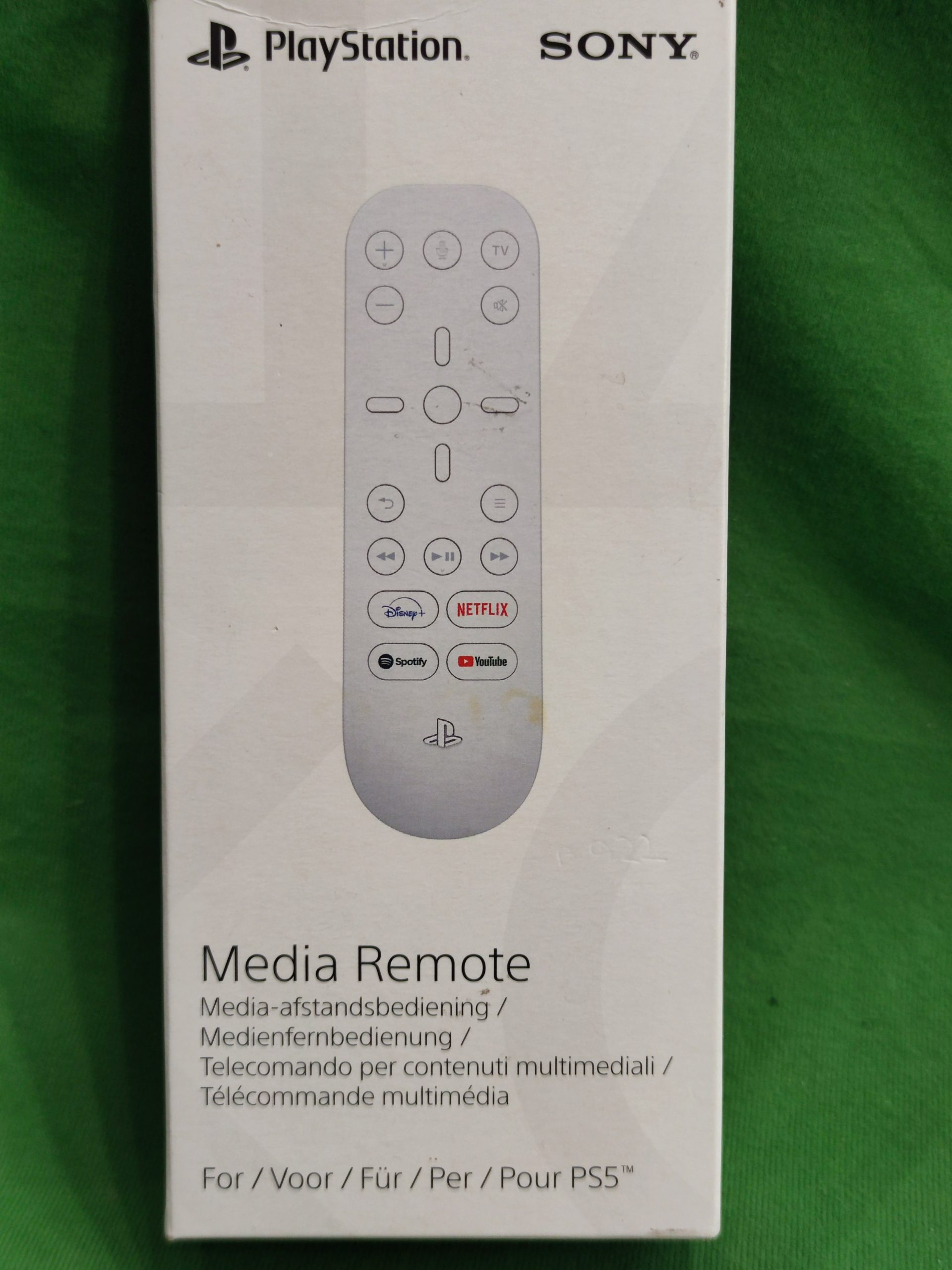 Sony PlayStation 5 távirányító Media Remote, kiemelt kép