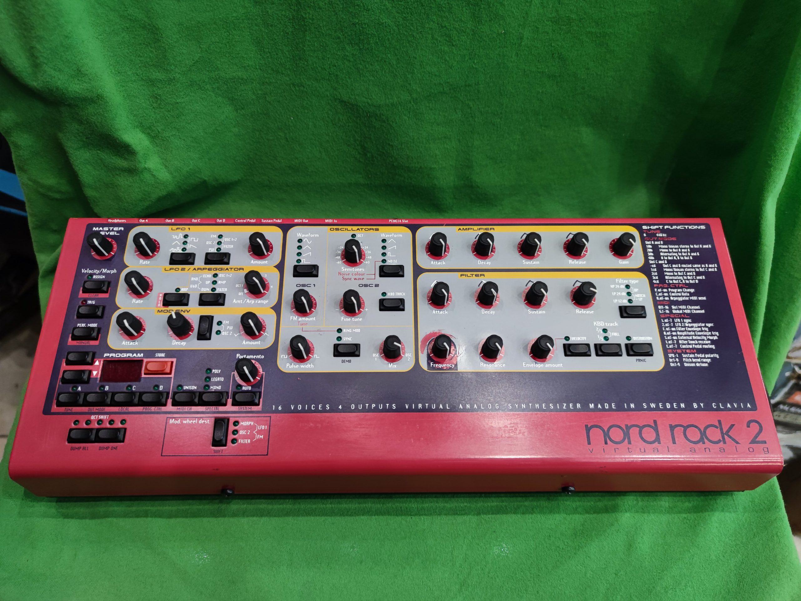 Clavia Nord Rack 2 virtuál analóg szintetizátor, kiemelt kép