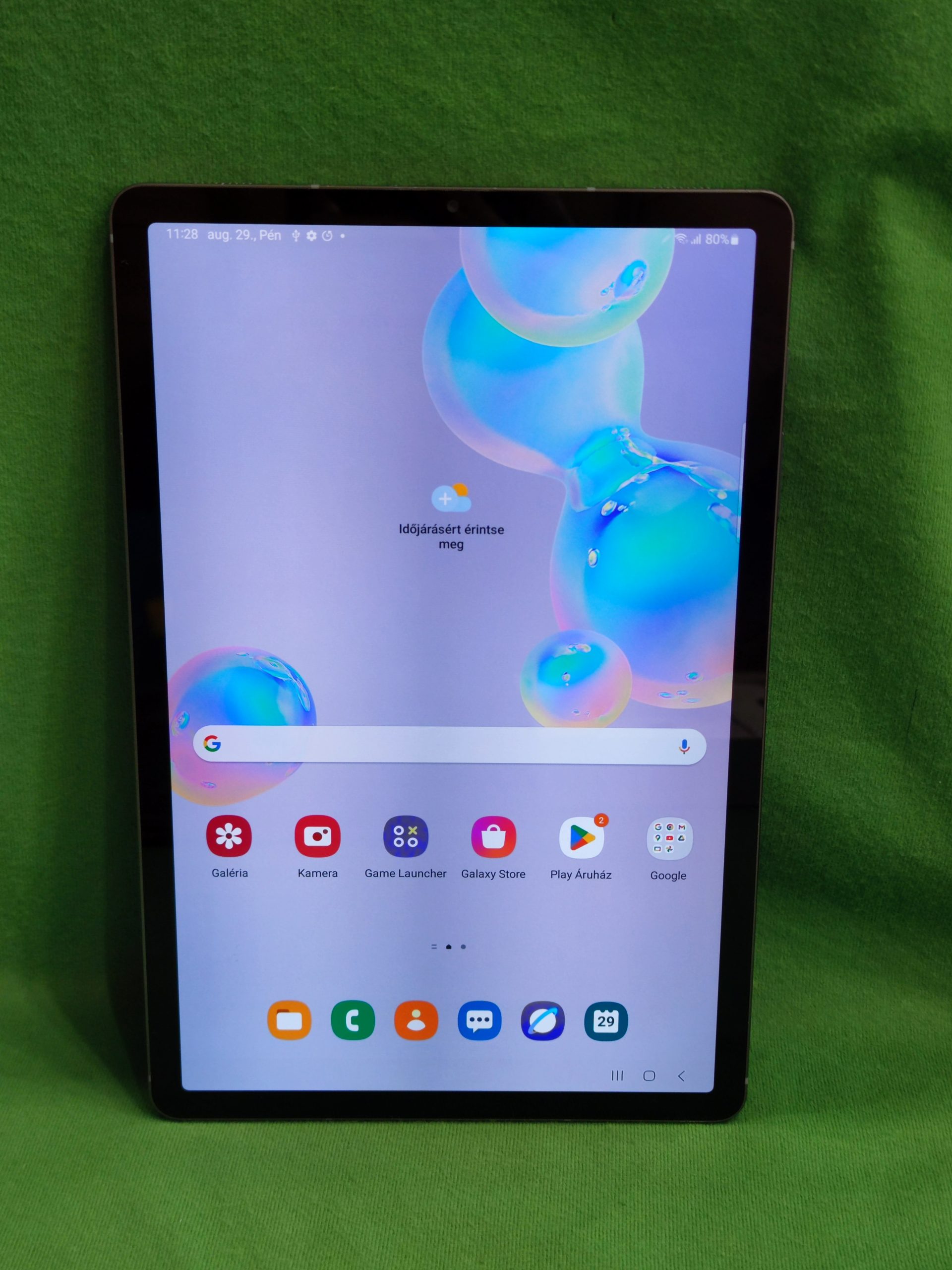 Samsung Tab S6 128GB/6GB 10,5" kártyafüggetlen tablet, kiemelt kép