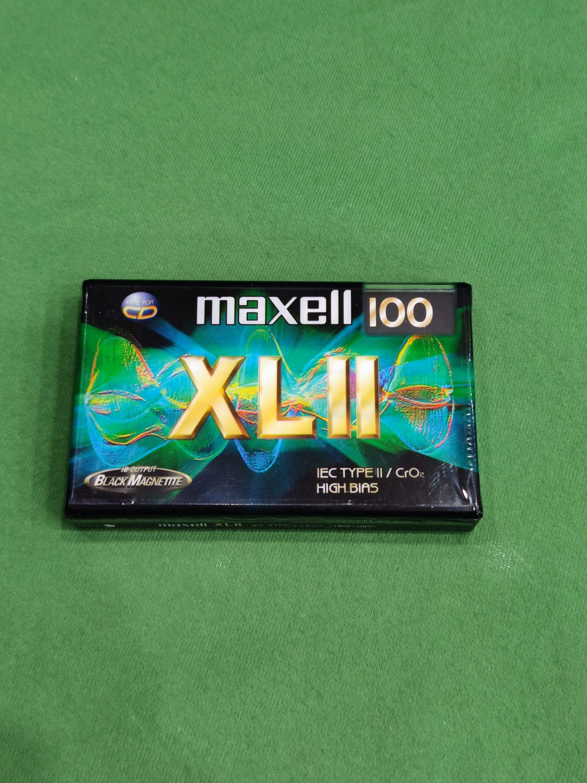 ÚJ! Maxell XLII 100 krómozott üres audiokazetta – bontatlan csomagolásban!, kiemelt kép