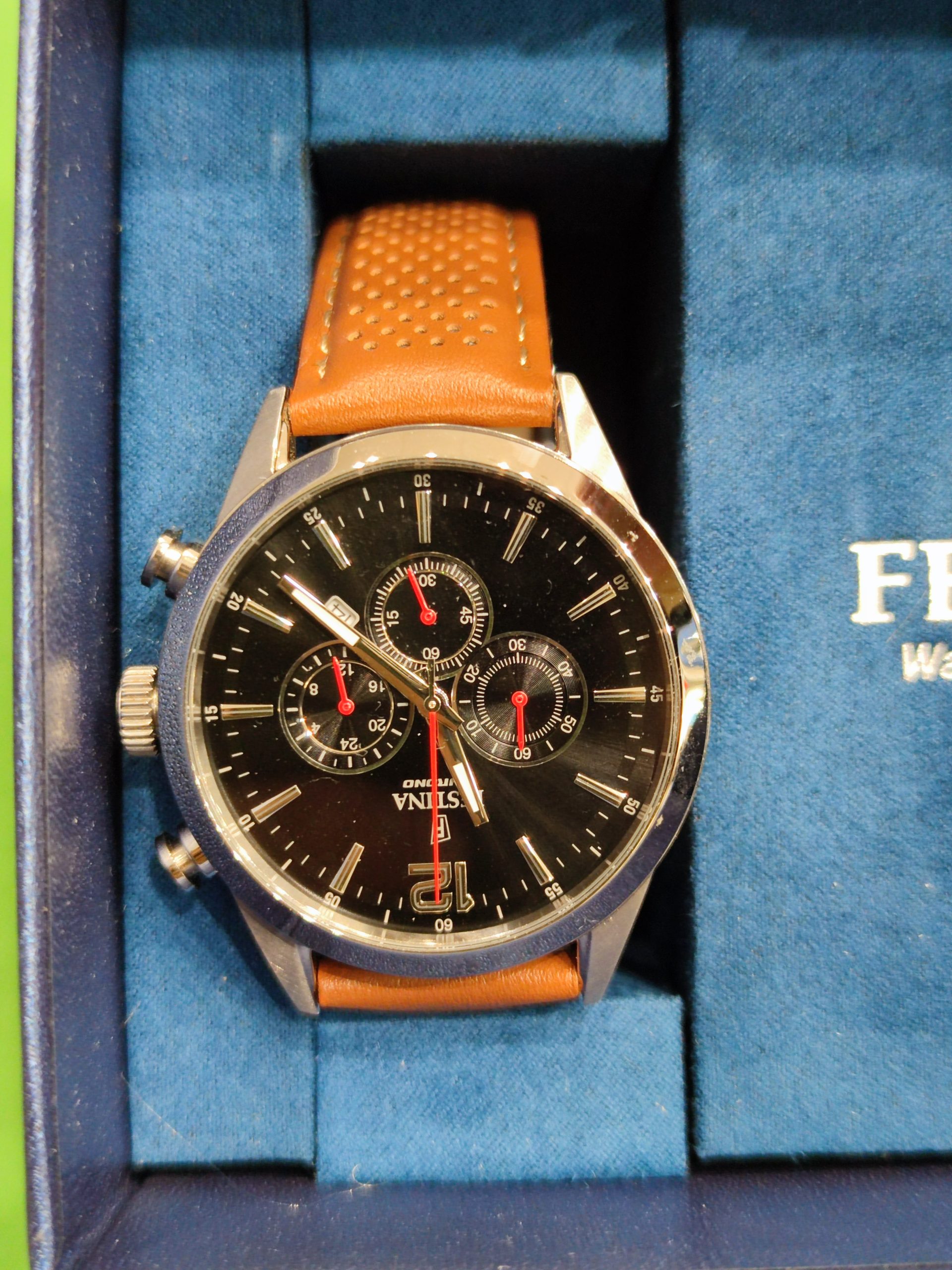 GARANCIÁVAL Festina F20542/6 férfi karóra - dobozában, kiemelt kép