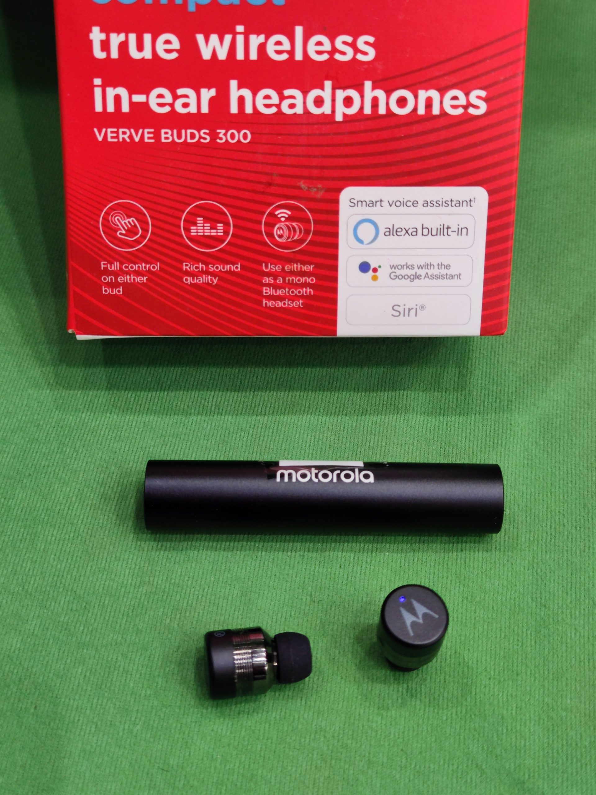 ÚJ! Motorola Verve Buds 300 Bluetooth fülhallgató, kiemelt kép