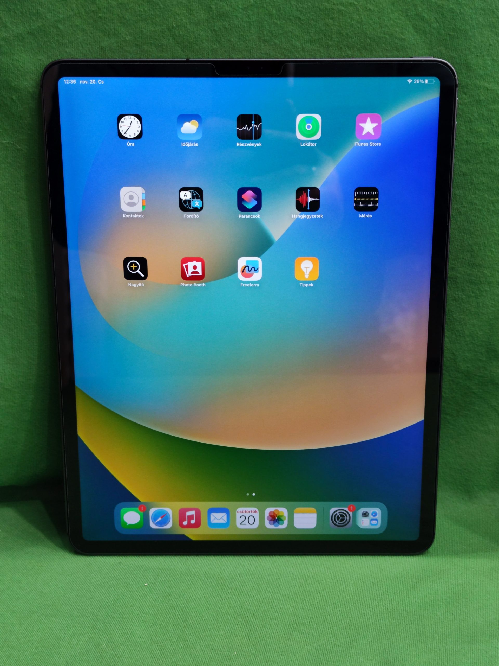 Apple iPad Pro 4 12.9" 256GB Cellular 4G MXF52 + tok, kiemelt kép
