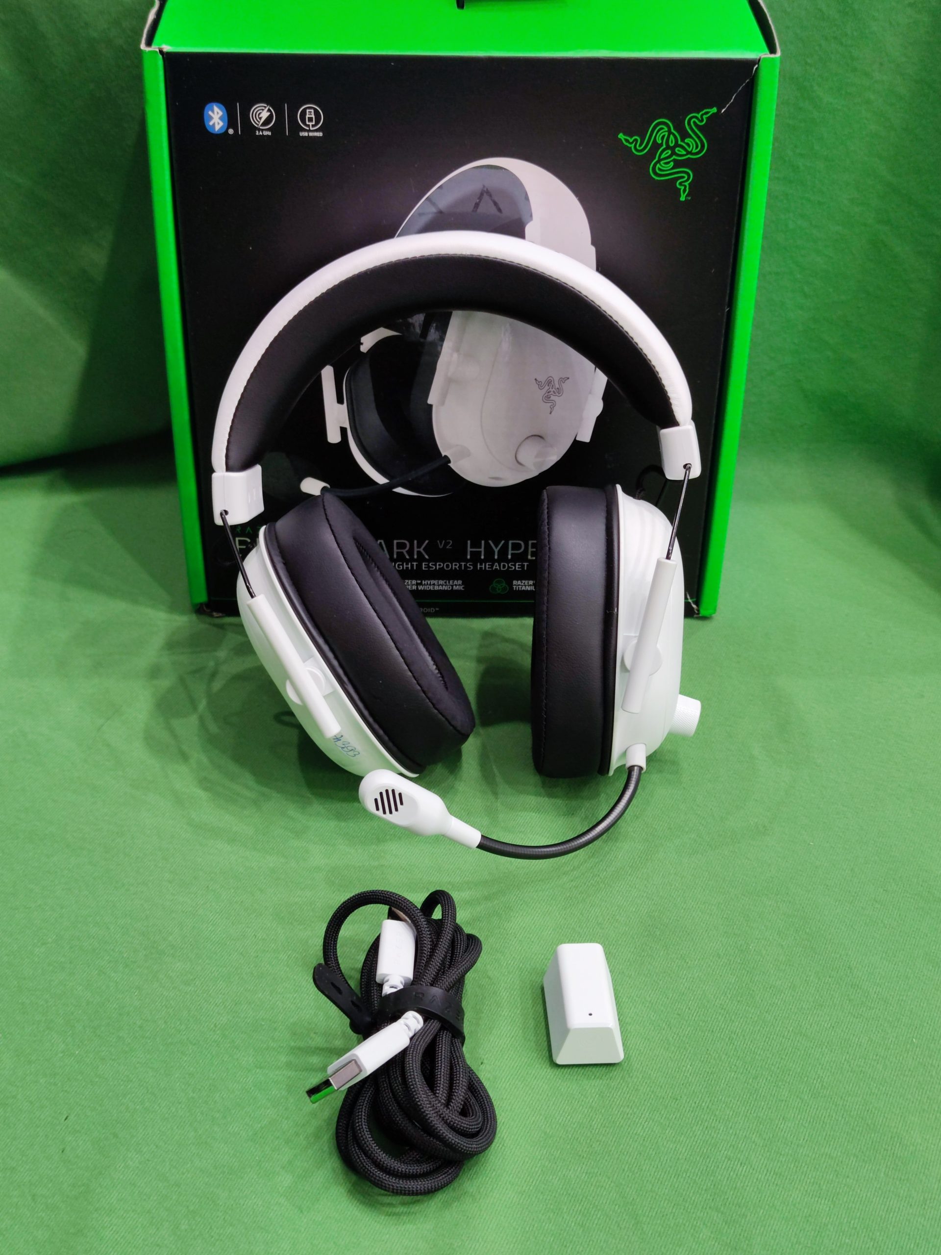 ÚJ! Razer Blackshark V2 HyperSpeed Wireless Esports Gamer fejhallgató, kiemelt kép