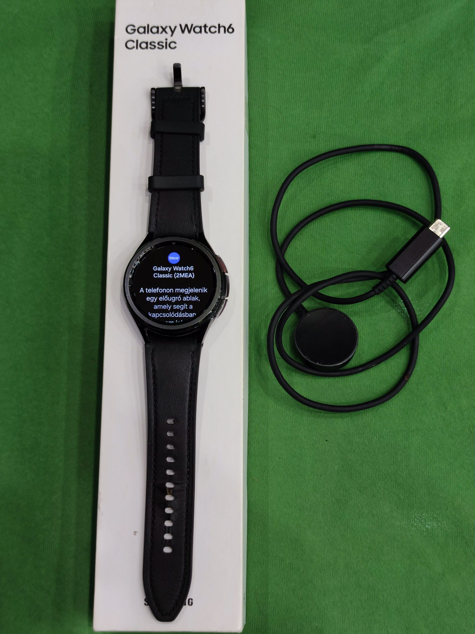 Samsung Watch 6 Classic 43mm LTE ESIM (SM-R955) okosóra, kiemelt kép
