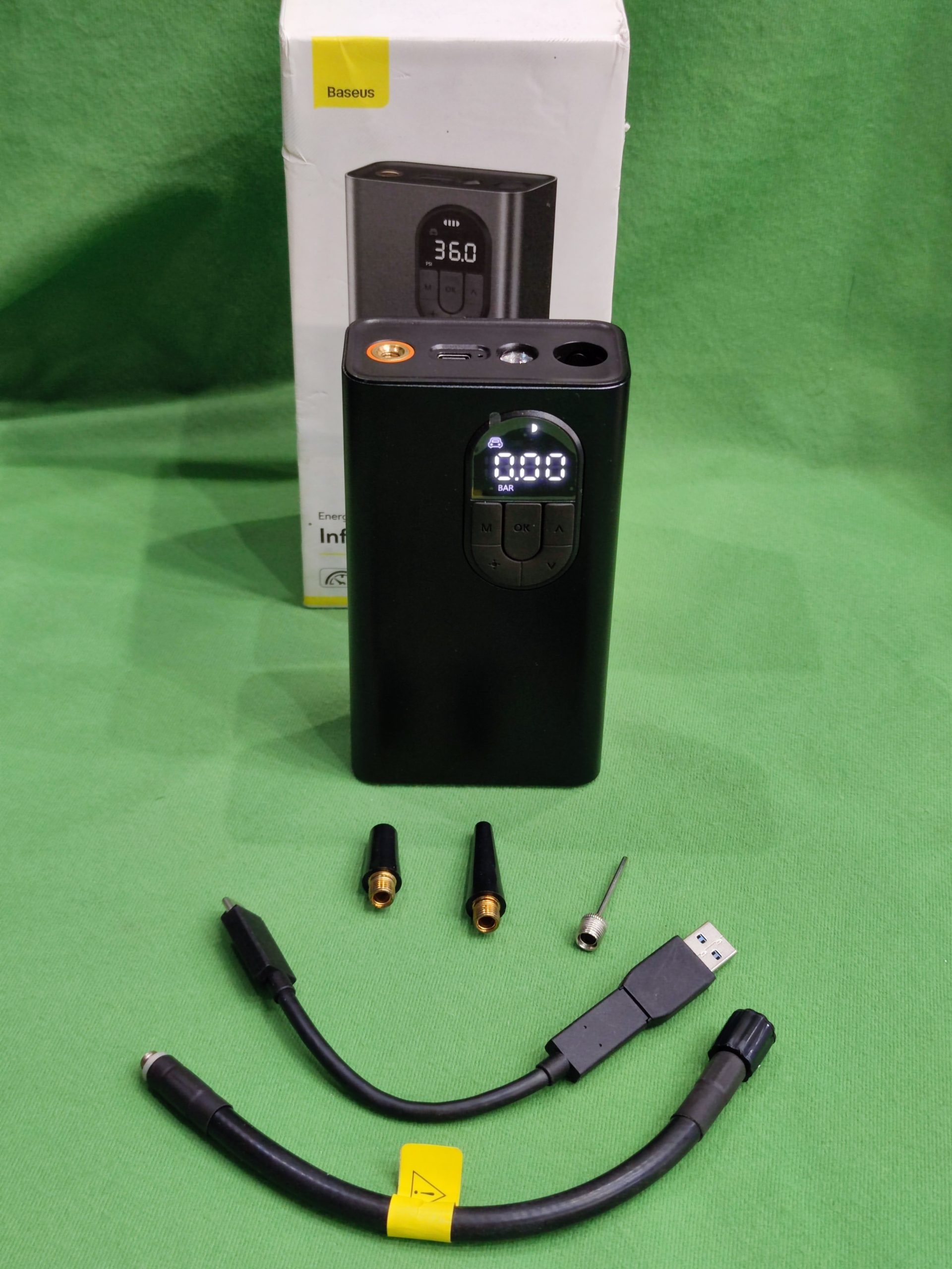 Baseus Inflator Pump BS-CG002 elektromos pumpa, kiemelt kép