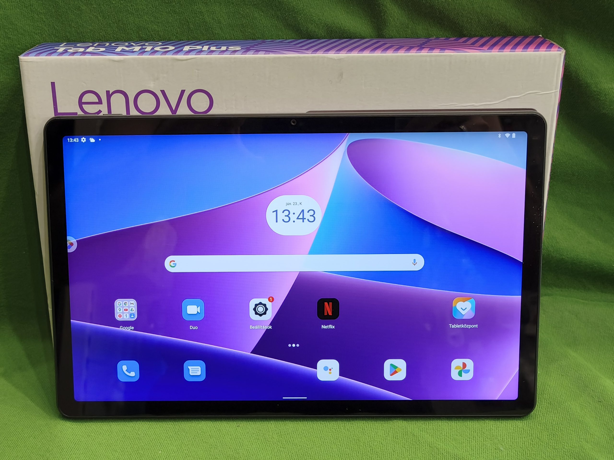 Lenovo Tab M10 Plus 4G tablet – dobozában!, kiemelt kép