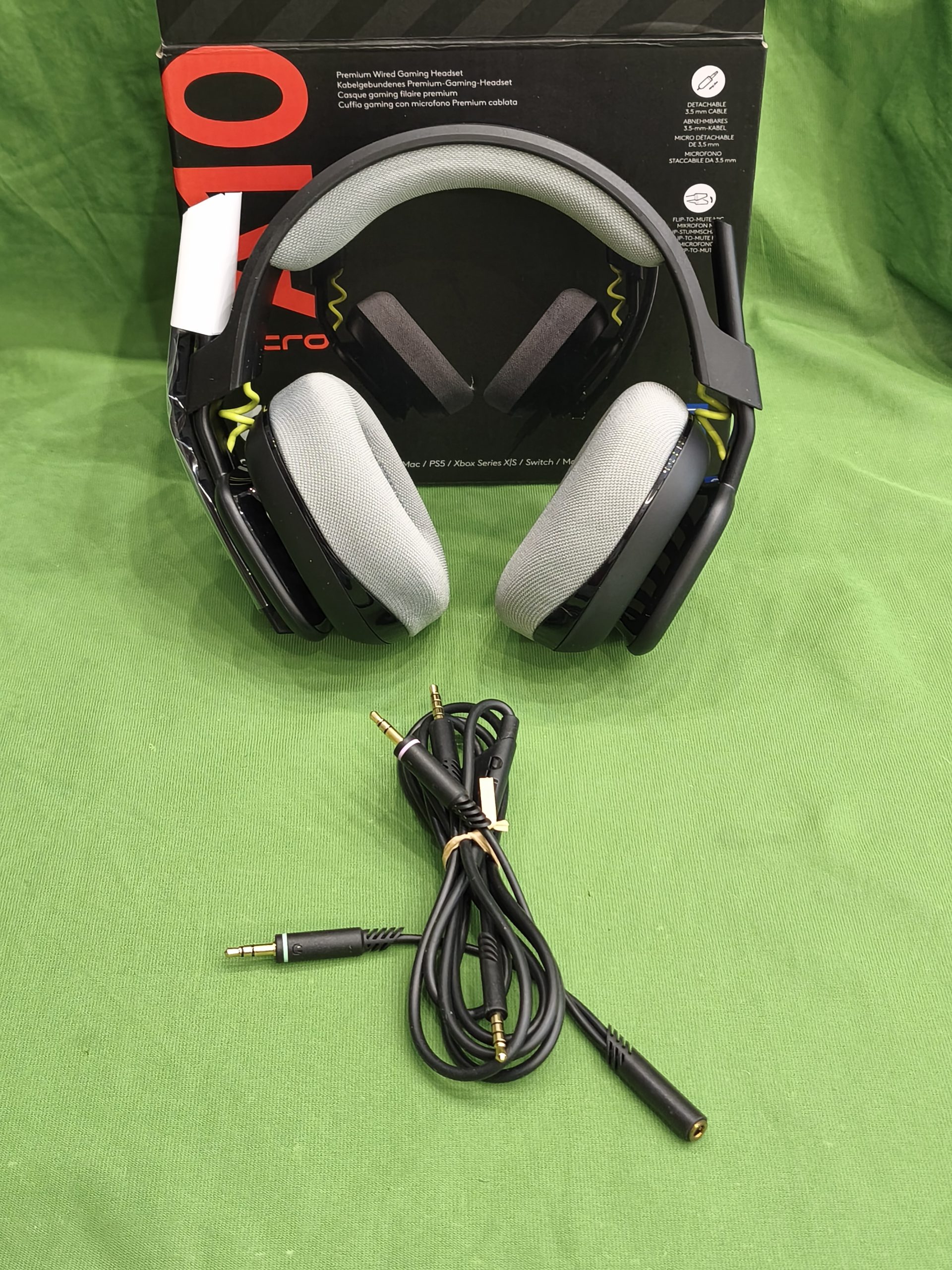 Logitech ASTRO A10 PlayStation vezetékes gaming headset – dobozában!, kiemelt kép