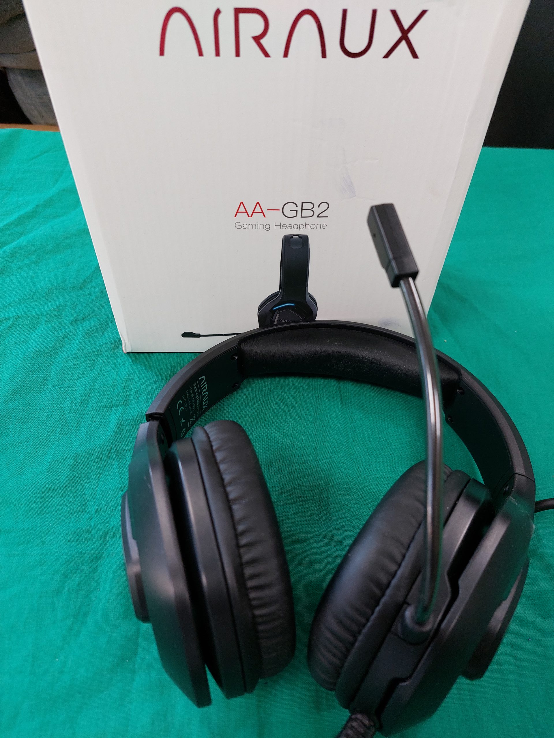 AIRAUX AA-GB2 gamer fejhallgató, kiemelt kép