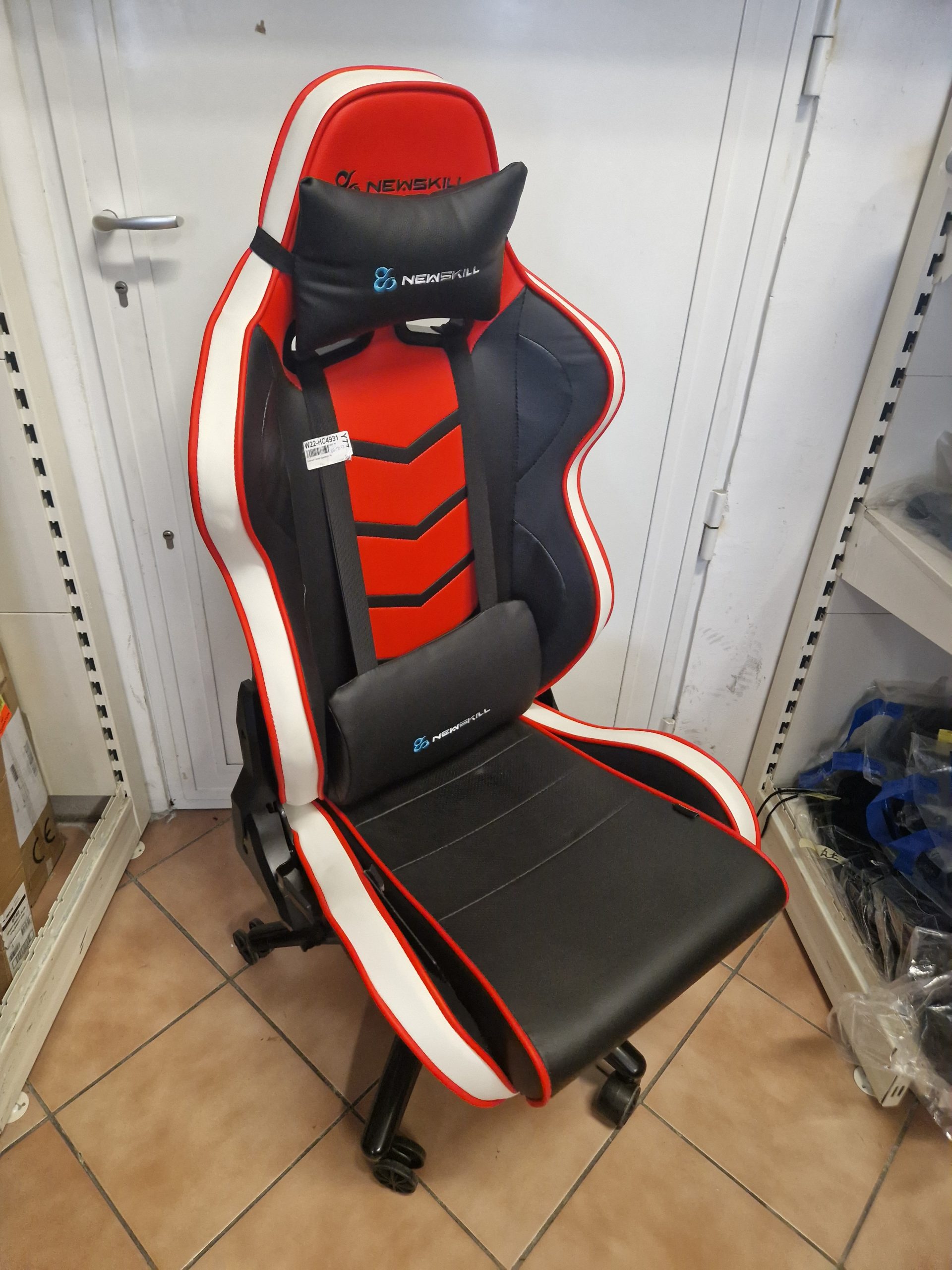 Kaidan gamer, irodai piros-fekete szék, kiemelt kép