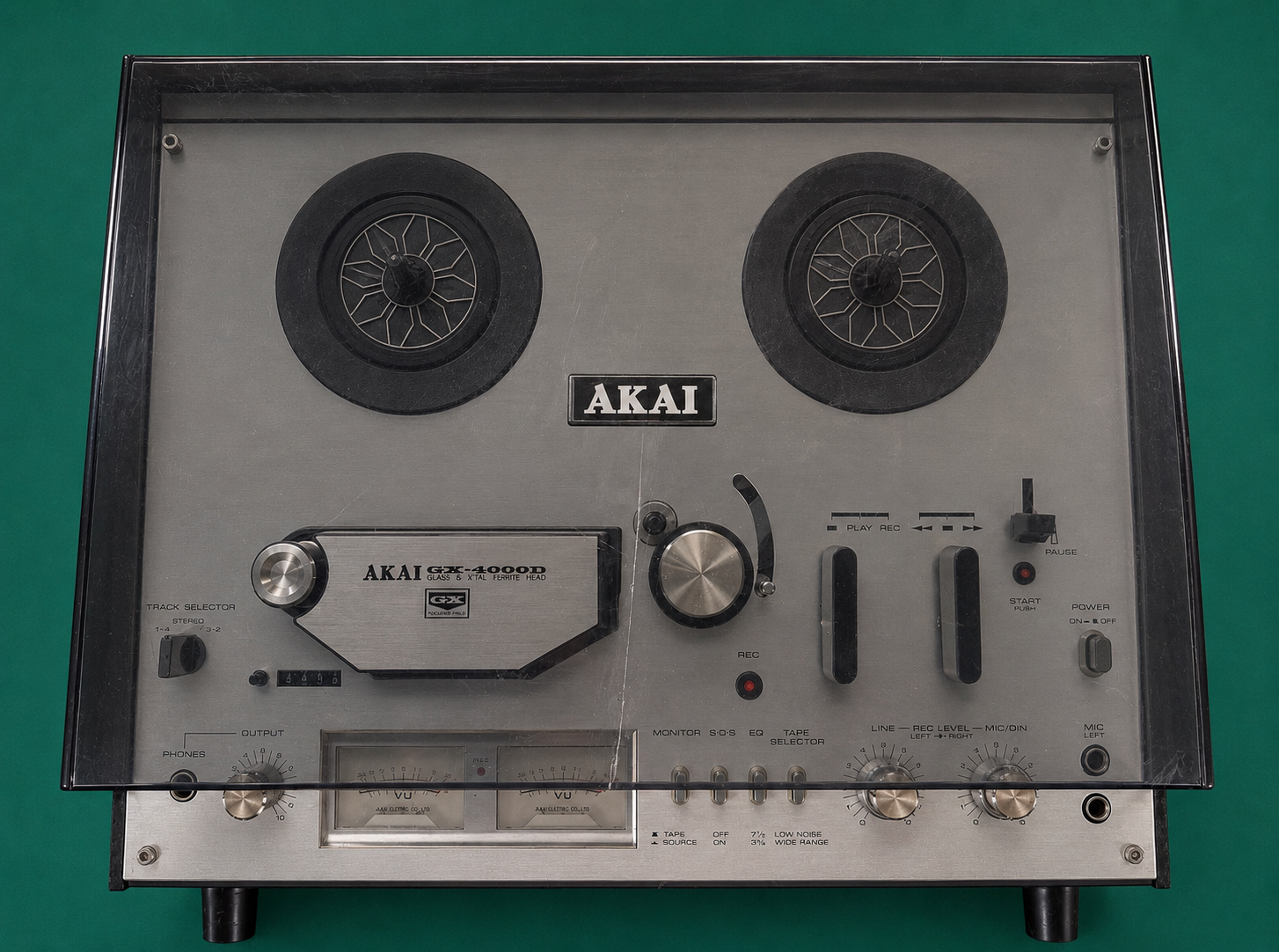 Akai GX-4000D orsós magnó, kiemelt kép