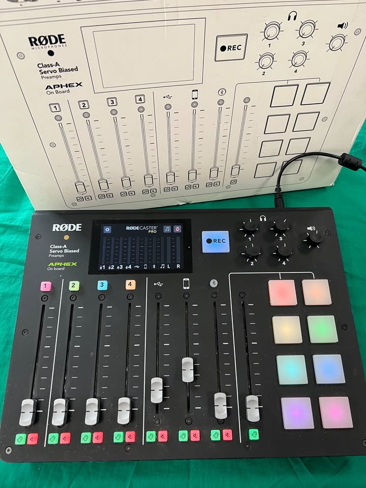 Rode Rodecaster Pro podcast keverőpult!, kiemelt kép