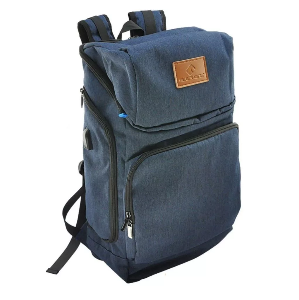 ÚJ! Dragon War Elephant 16" Notebook hátizsák kék (ELE-BP-001-BLUE) Bluetooth nyomkövetővel!, kiemelt kép