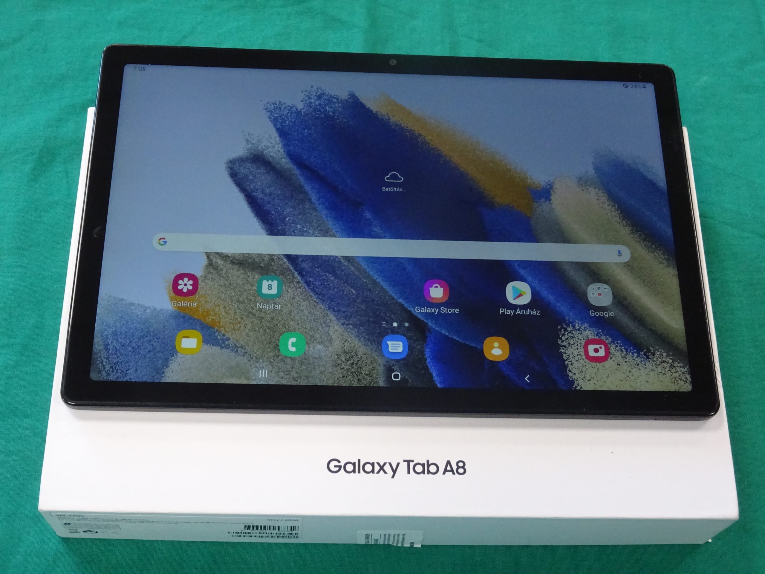 Samsung Tab A8 64GB/4GB (SM-X205) WIFI+LTE 10,5″ tablet, kiemelt kép