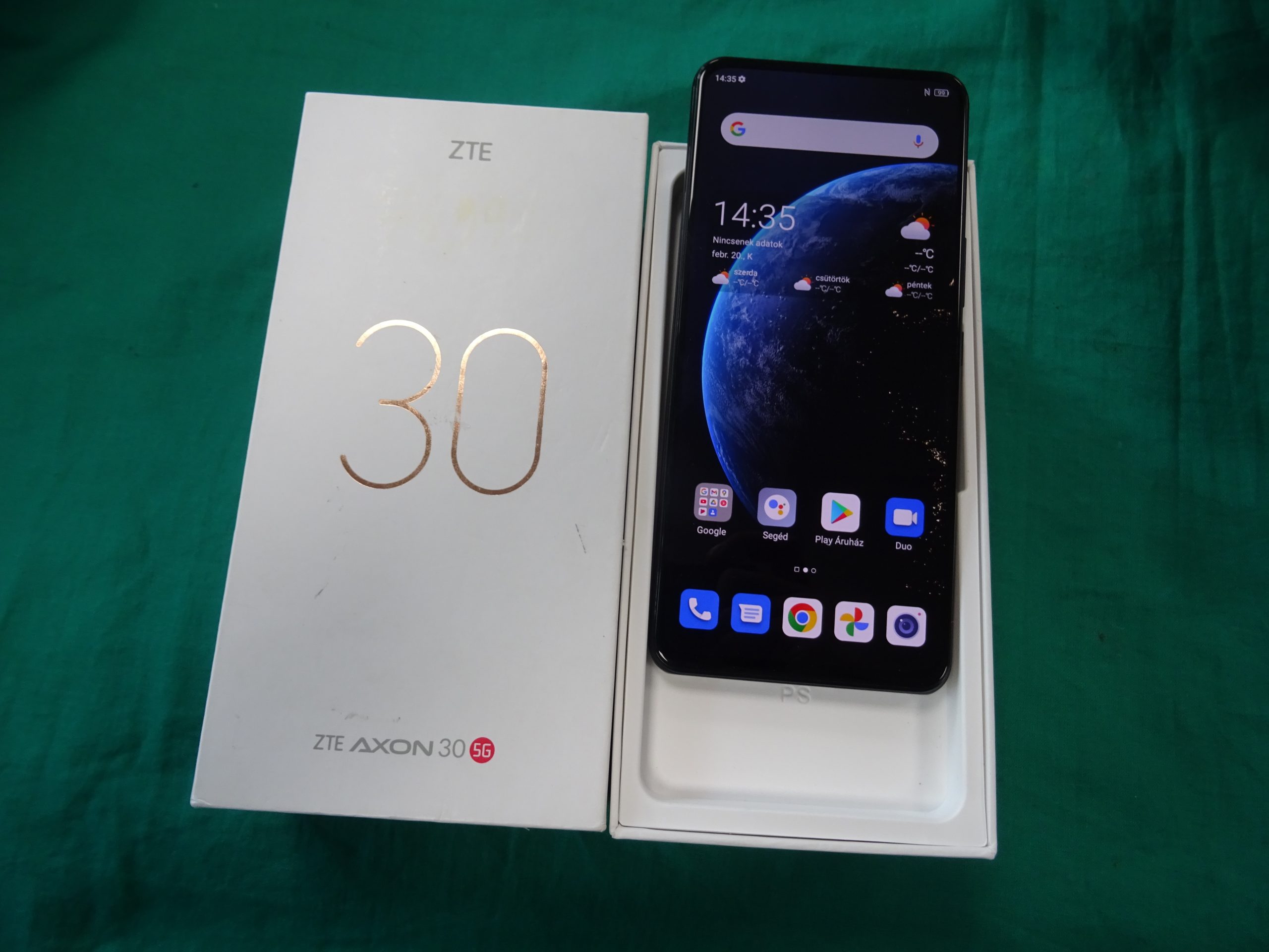 ZTE Axon 30  5G mobiltelefon 8/128Gb, kiemelt kép