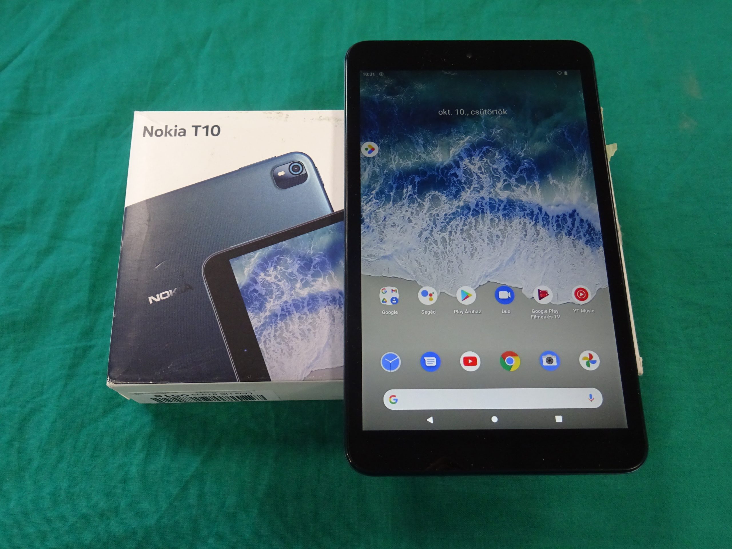 Nokia T10 tablet 3GB/32GB Wi-Fi, kiemelt kép