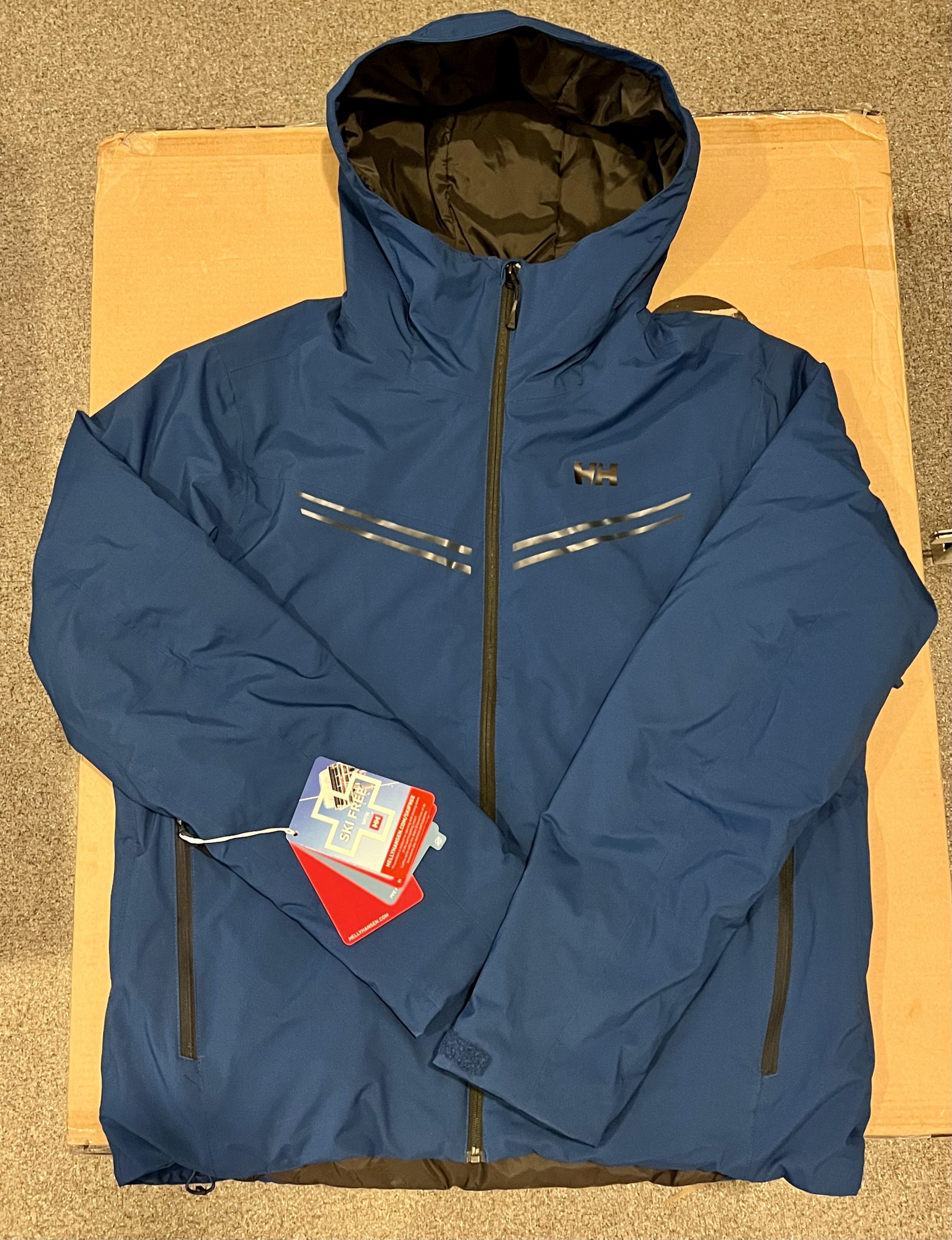 Helly Hansen Alpine Insulated jacket, férfi télikabát, kék, XXL, kiemelt kép