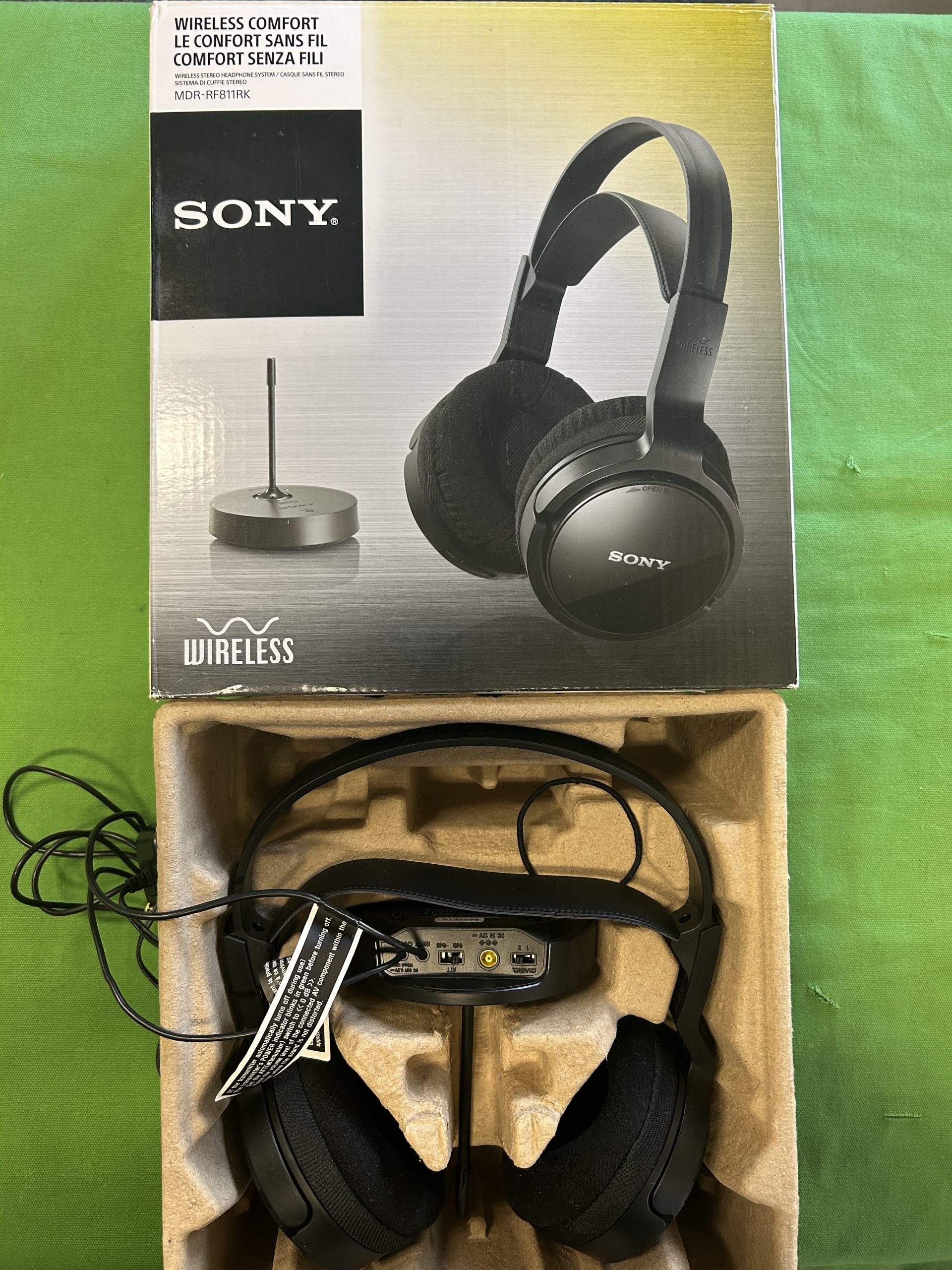 Sony MDR-RF811RK vezeték nélküli otthoni fejhallgató, kiemelt kép