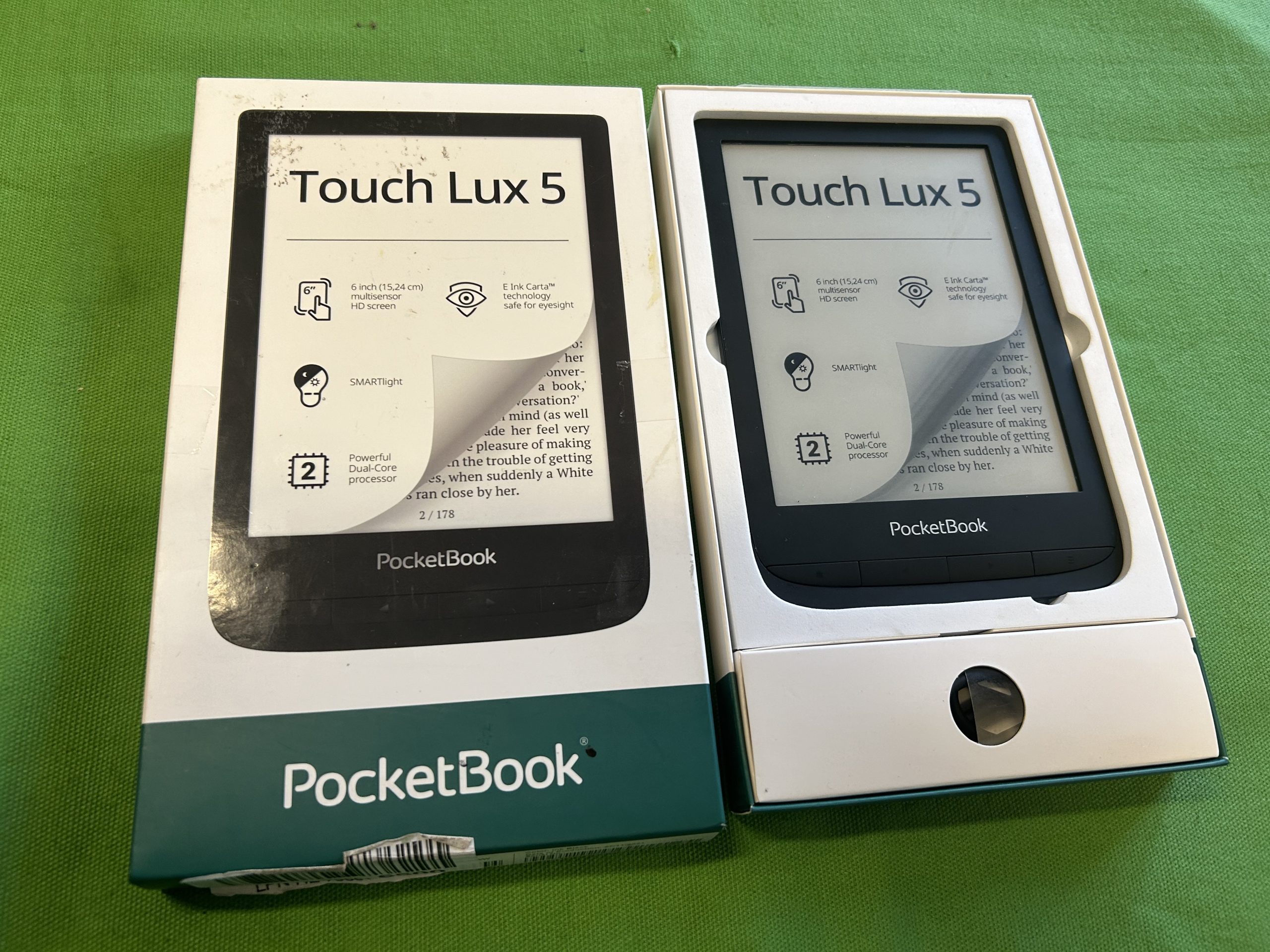 Pocketbook Touch Lux 5 e-könyv, e-book, kiemelt kép