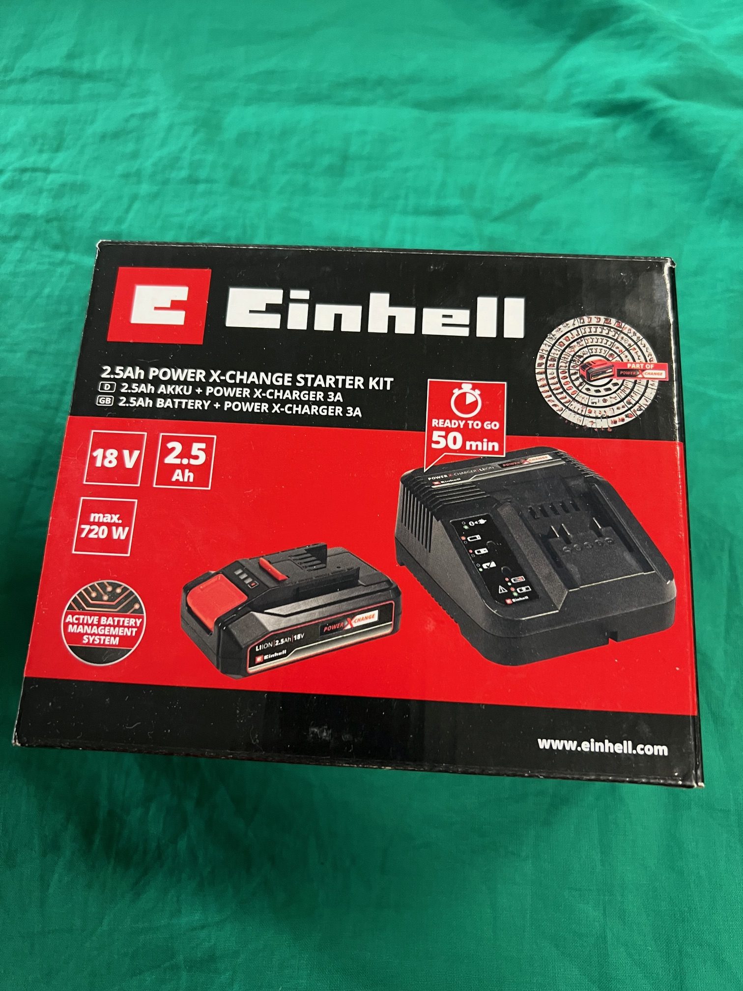 Akkumulátor és töltő - EINHELL PXC, kiemelt kép