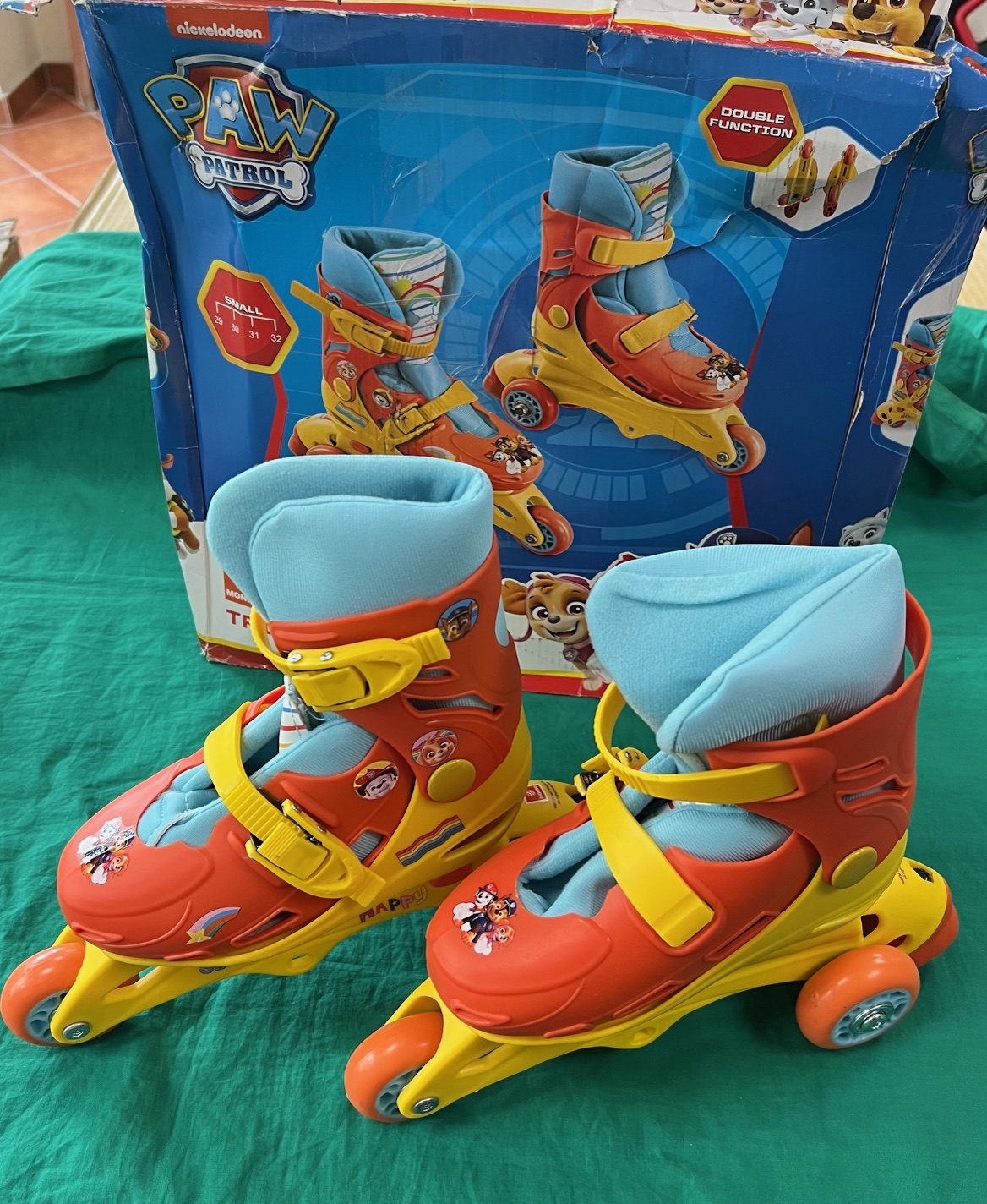 Gyermek görkorcsolya 27cm-32cm Mancs Őrjárat, kiemelt kép