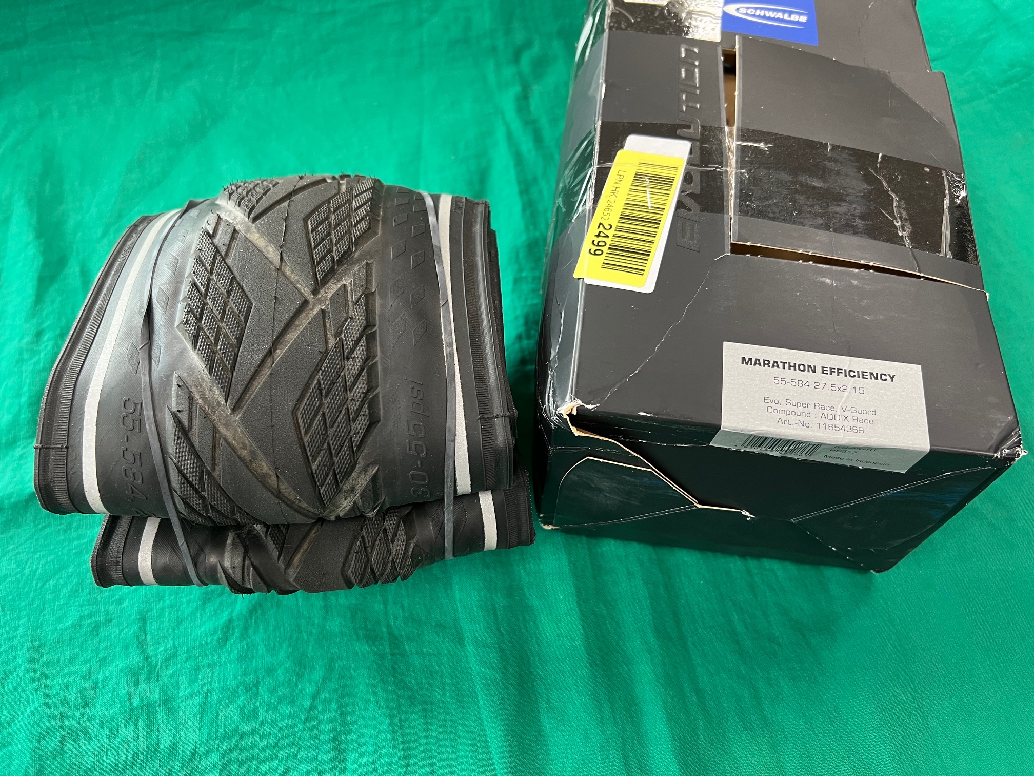 Kerékpár gumiabroncs Schwalbe Marathon Efficiency 27.5x2.15, kiemelt kép