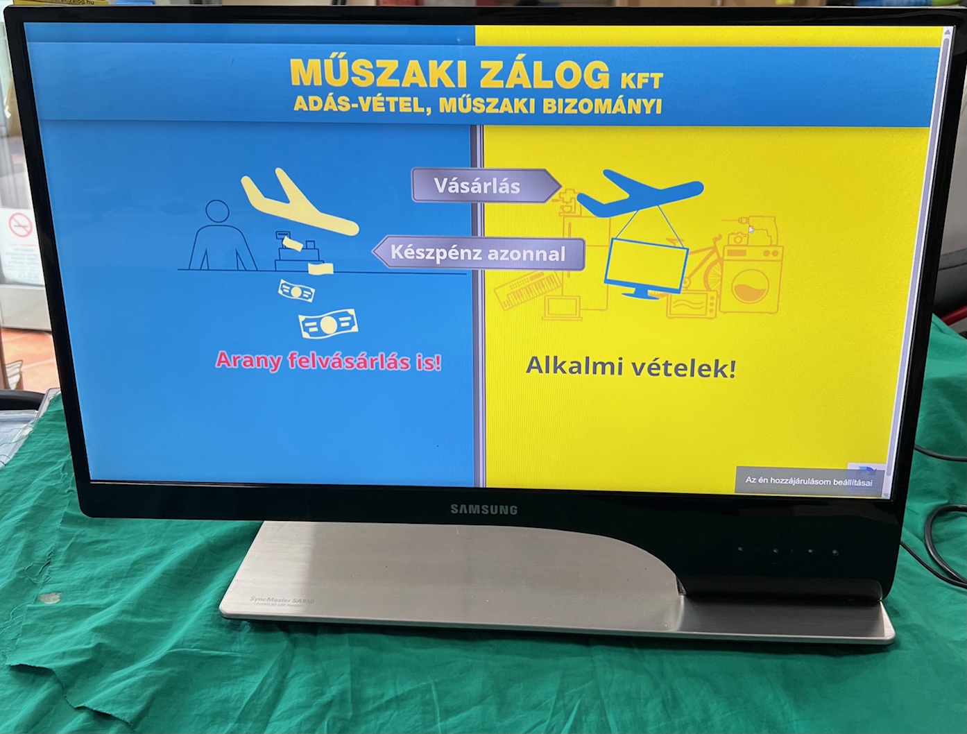 Monitor 27" Samsung SyncMaster S27A950D, kiemelt kép