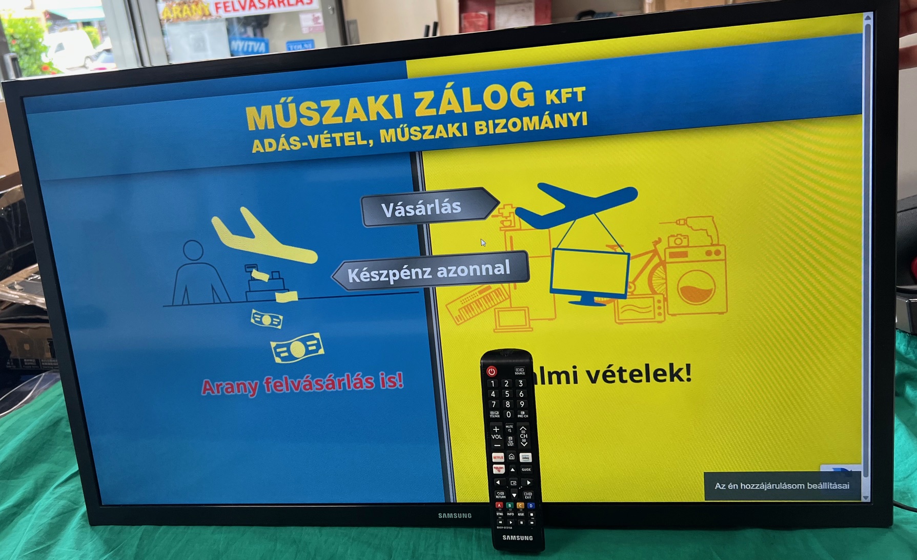 Samsung LED Smart TV - UE32T5302C, kiemelt kép
