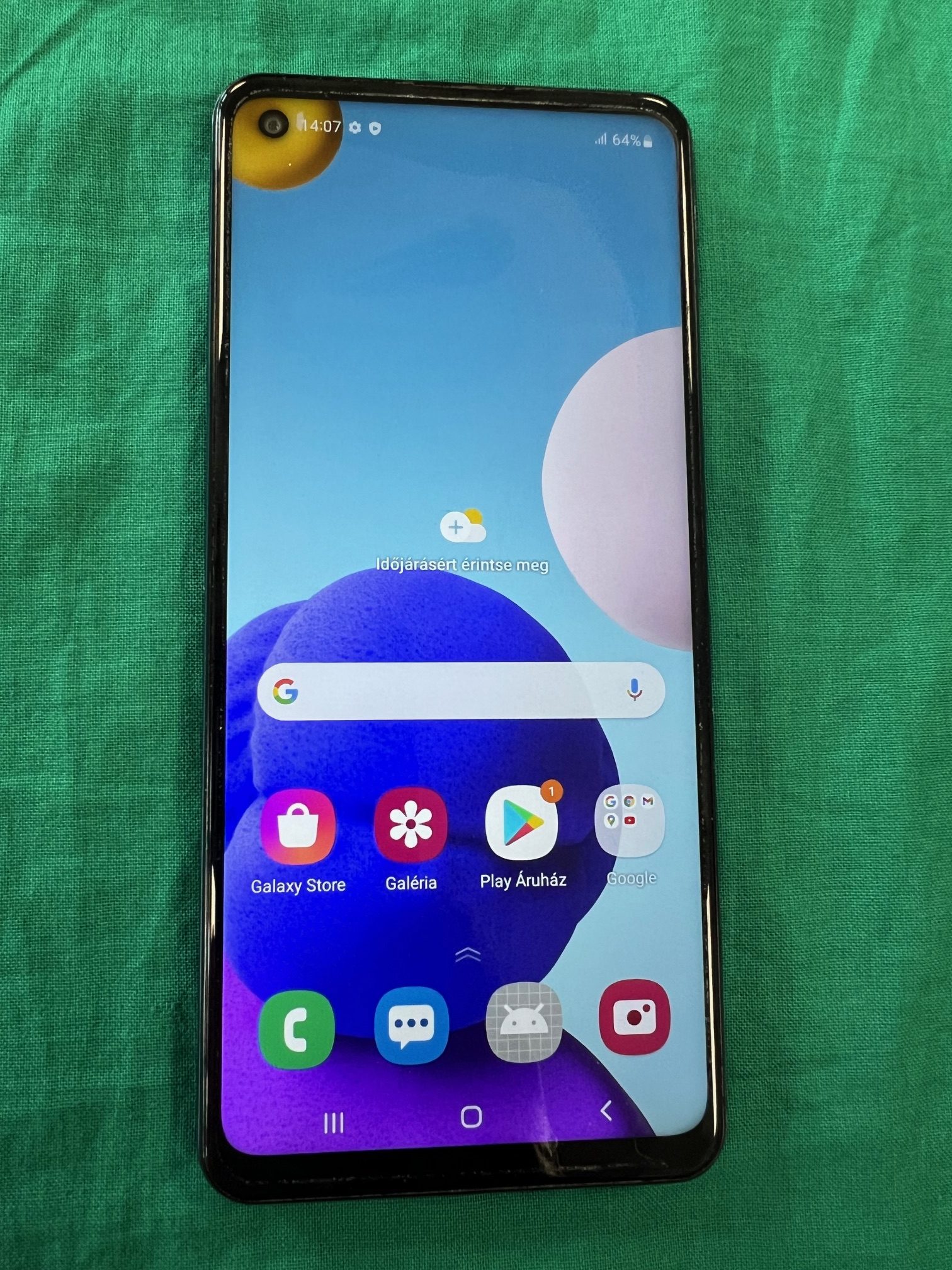 Samsung Galaxy A21s 3/32Gb Mobiltelefon, kiemelt kép