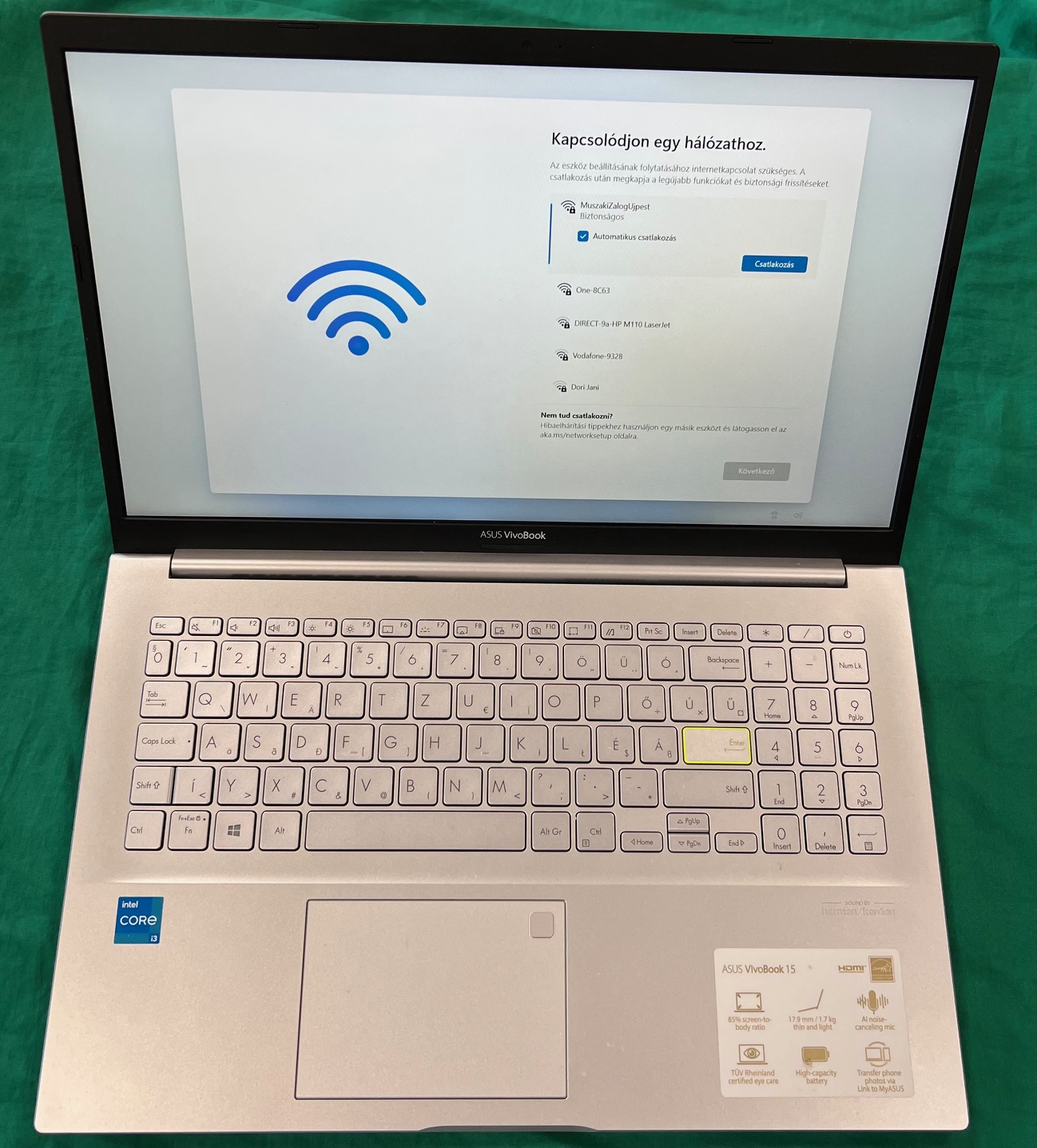 Asus Vivobook K513E notbook, kiemelt kép