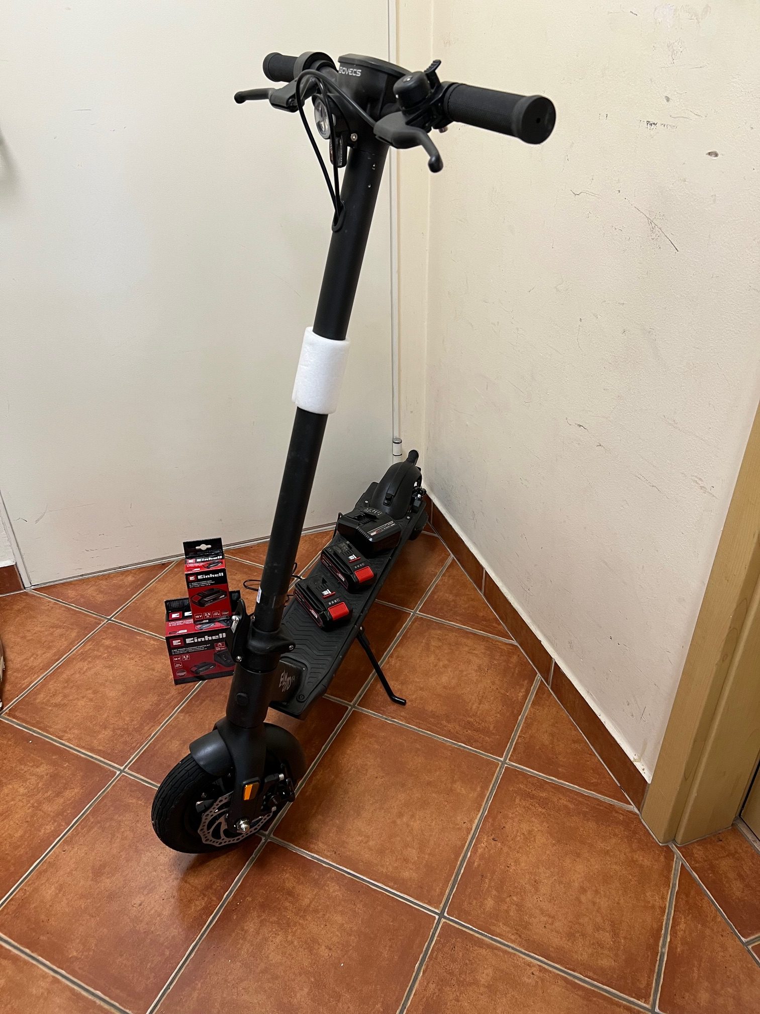 2km-t futott! Elektromos roller Einhell Elmoto Kick E-roller, kiemelt kép
