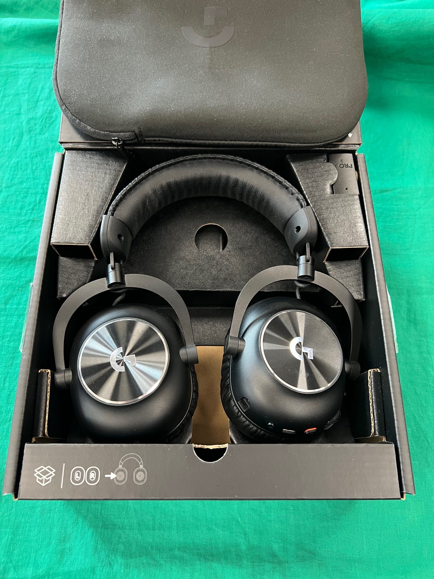 Logitech Pro X2 LightSpeed fejhallgató, kiemelt kép