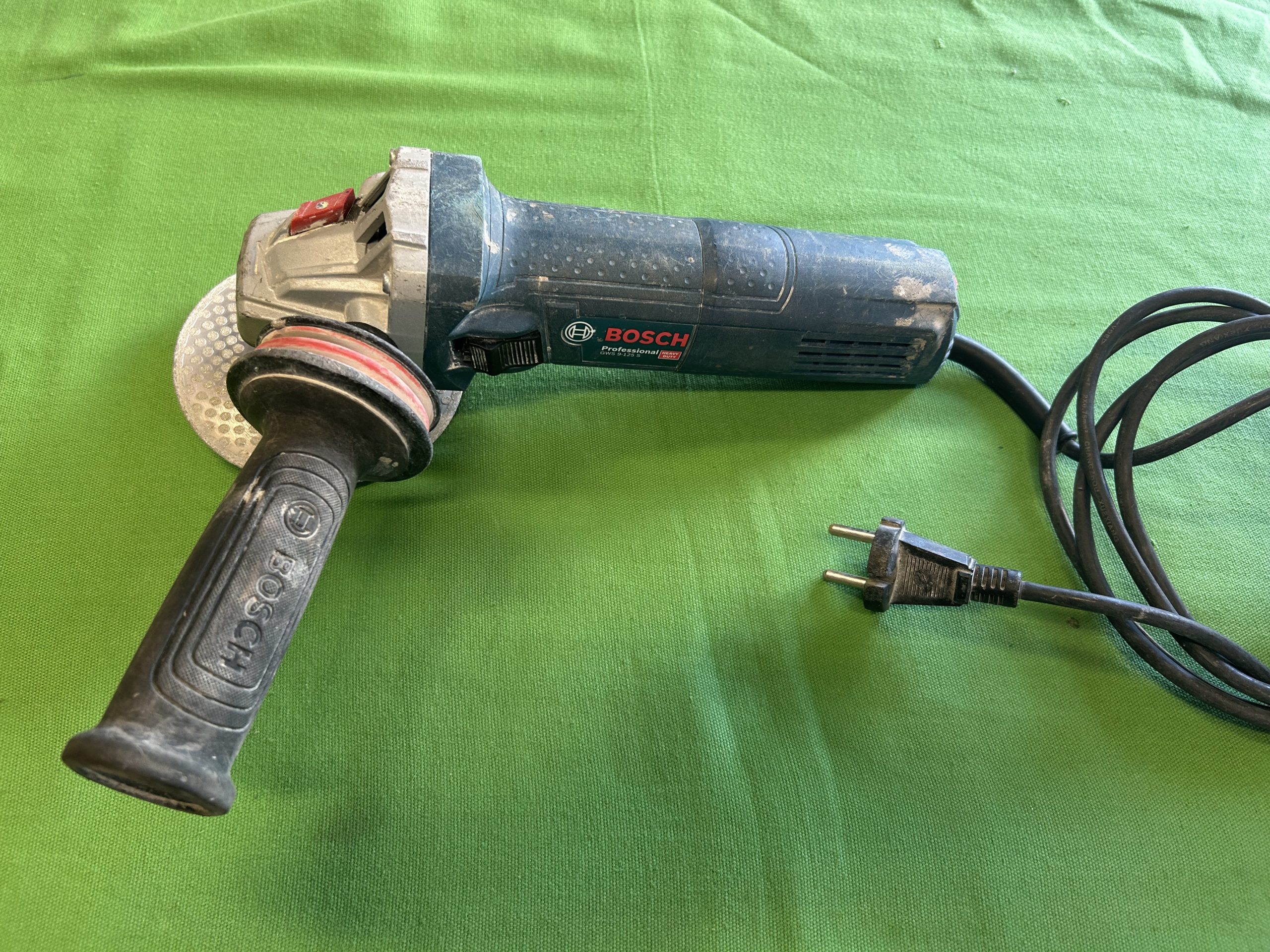 Bosch GWS 9-125 S fordulatszámszabályzós flex, sarokcsiszoló, kiemelt kép