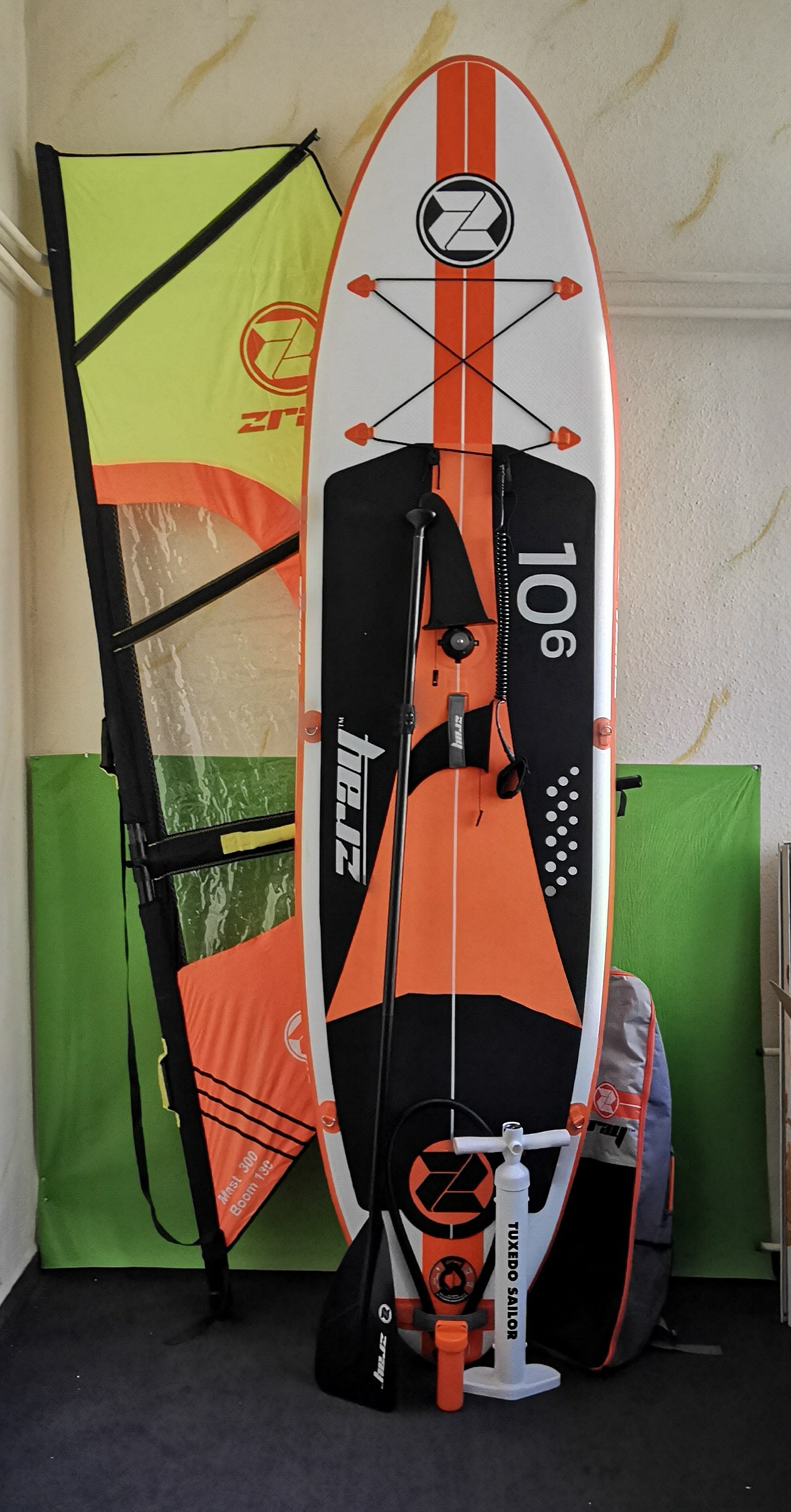 Zray Windsurf SUP 10'6" – túrázáshoz és szörfözéshez, kiemelt kép