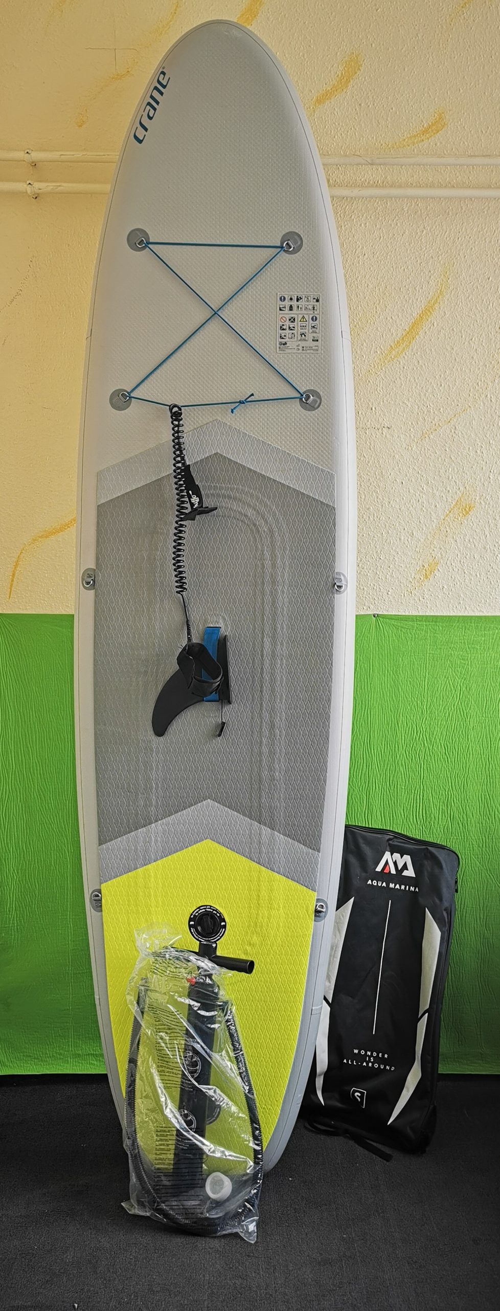 Új CRANE sup deszka, strandjátéknak 305x75x15cm, kiemelt kép