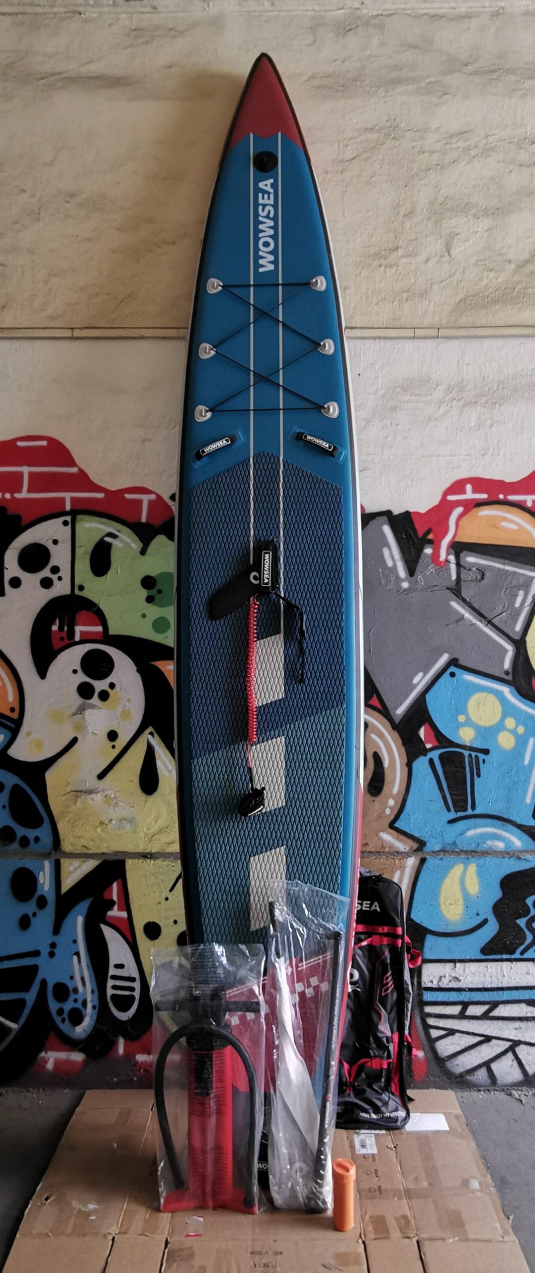 ÚJ! 426x 71x 15 cm es SUP (keskeny, hosszú) WOWSEA Swift S2, kiemelt kép