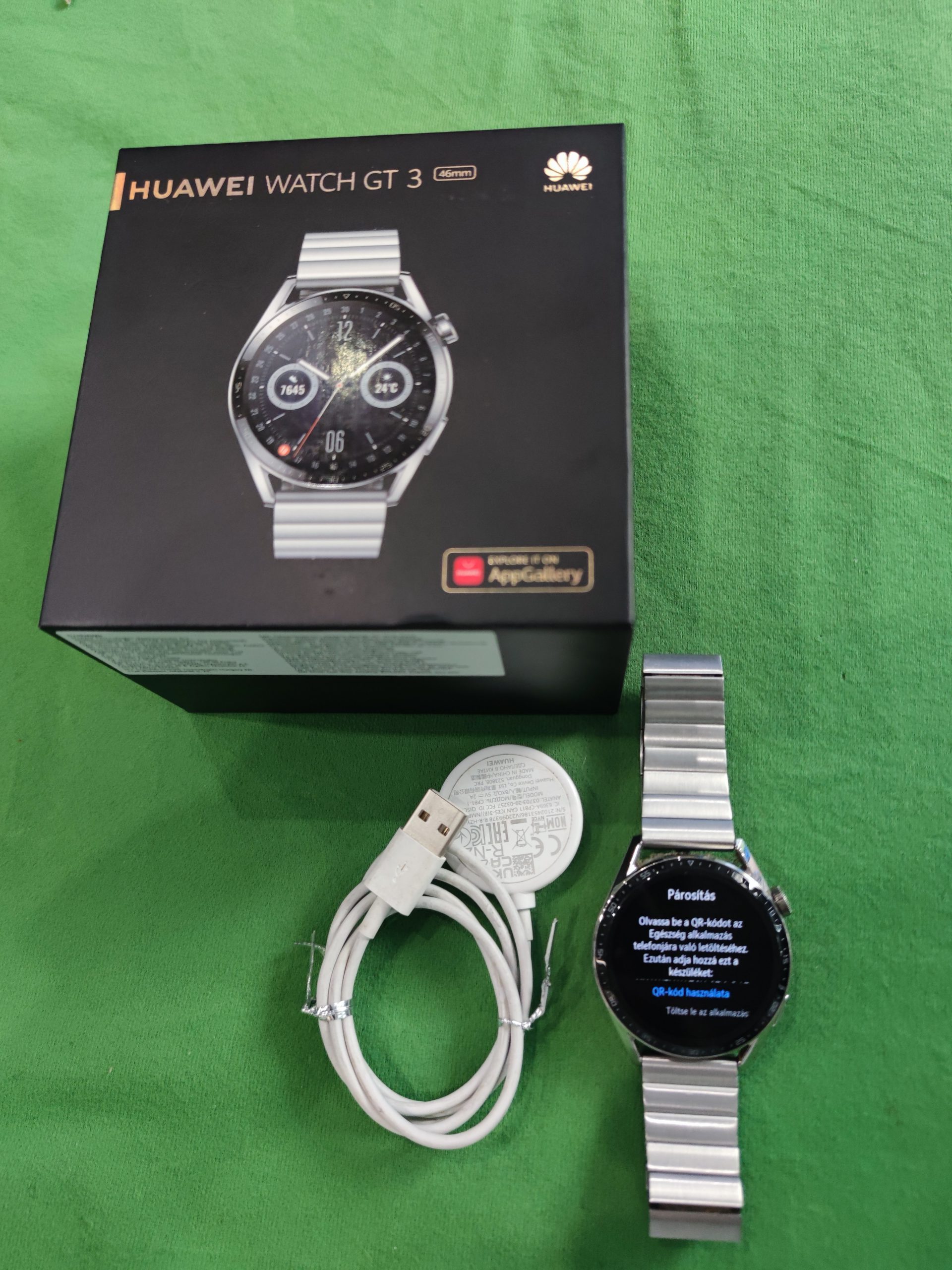 Huawei Watch GT3 46mm okosóra, kiemelt kép
