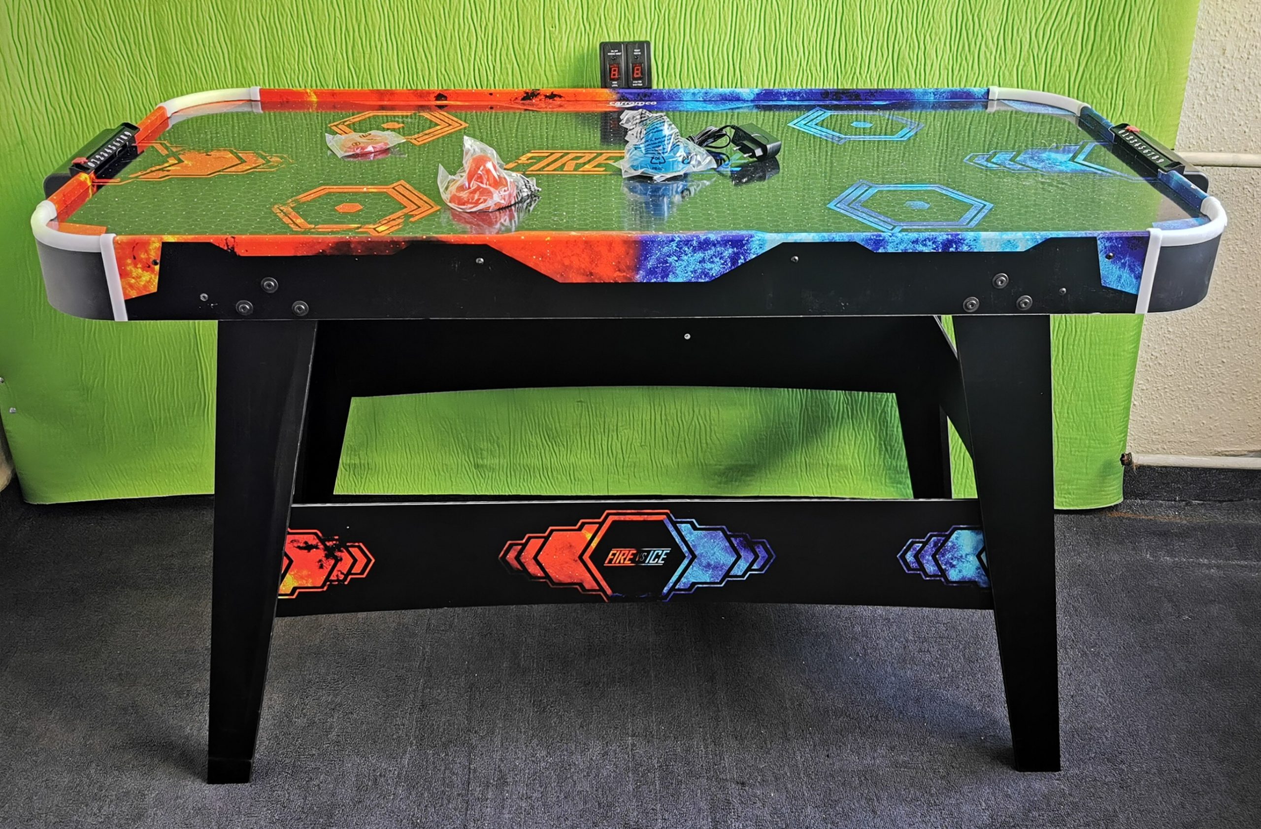 ÚJ! Carommco Fire vs Ice léghoki asztal!, kiemelt kép